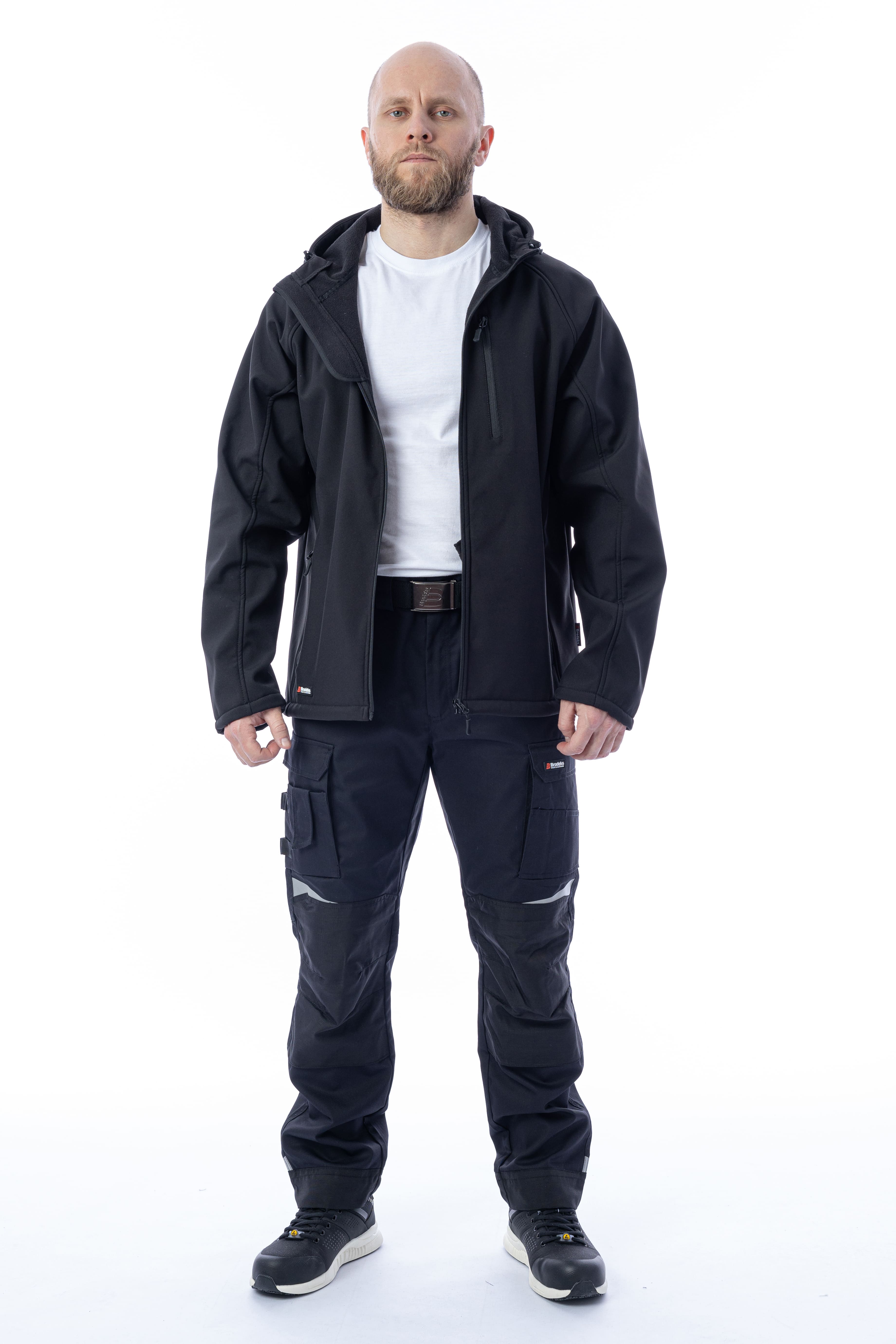 Куртка софтшелл Brodeks KS232, черный