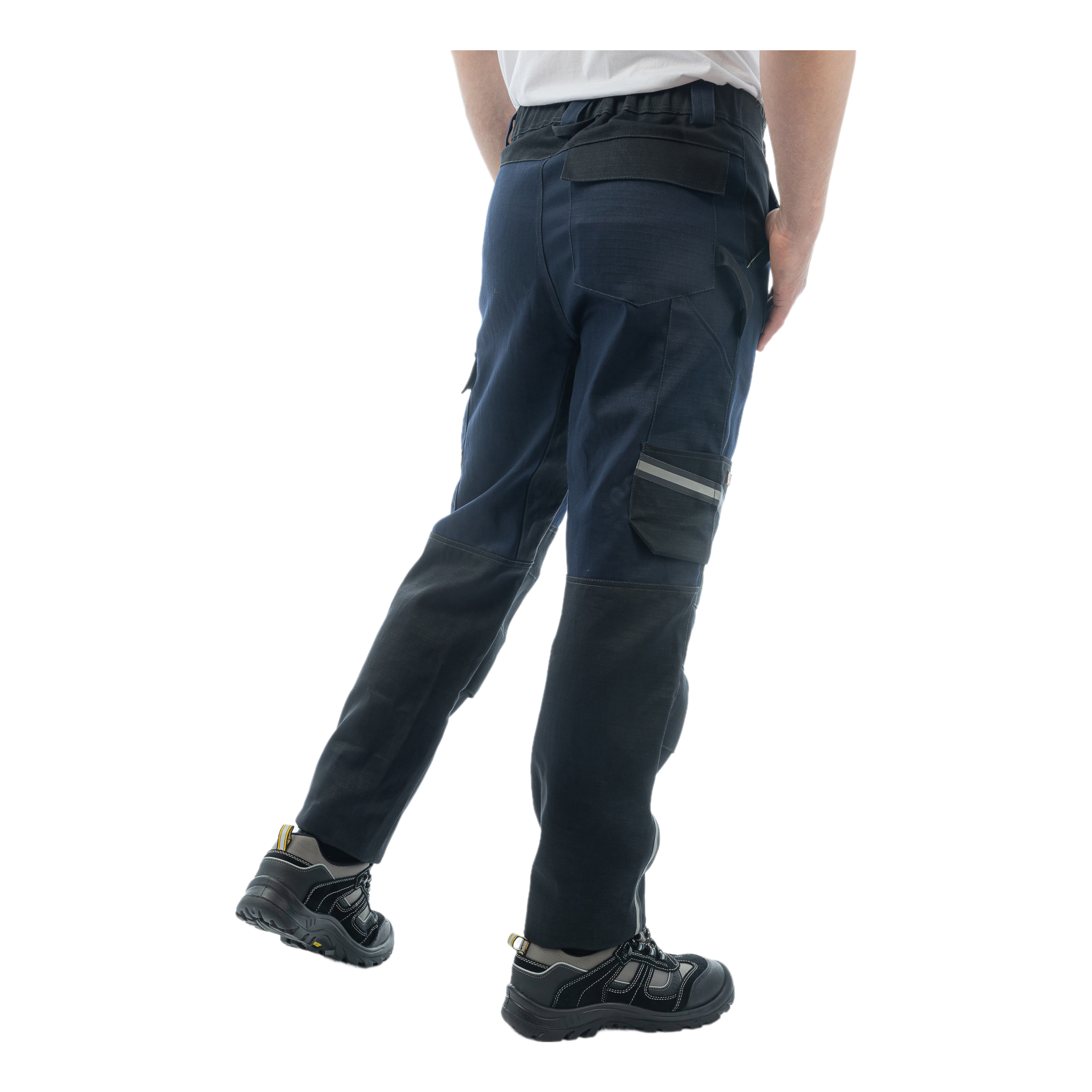 Брюки сварщика Brodeks FS38-01, т.синий/черный