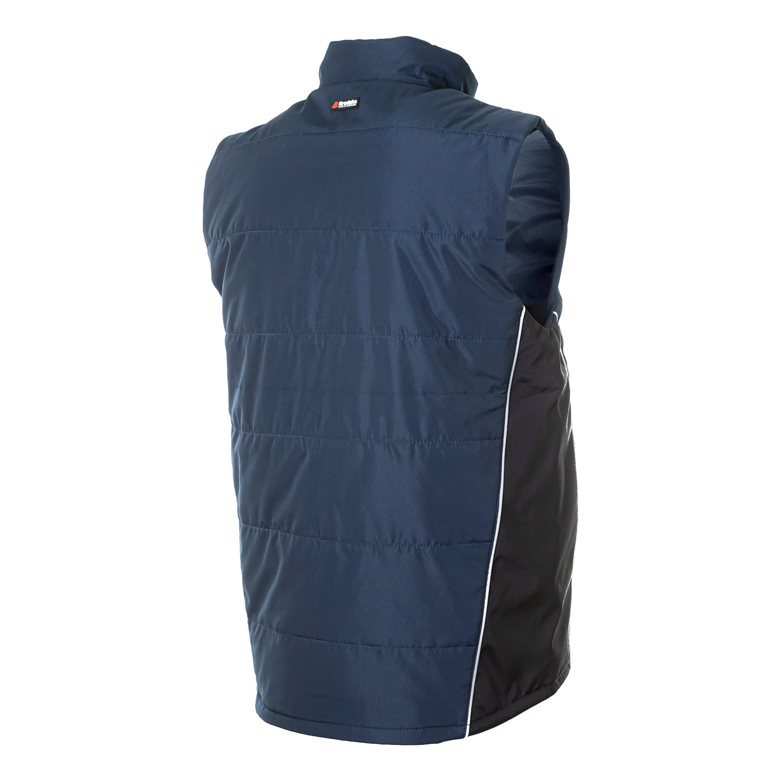 Жилет утепленный Brodeks KW101, синий/черный