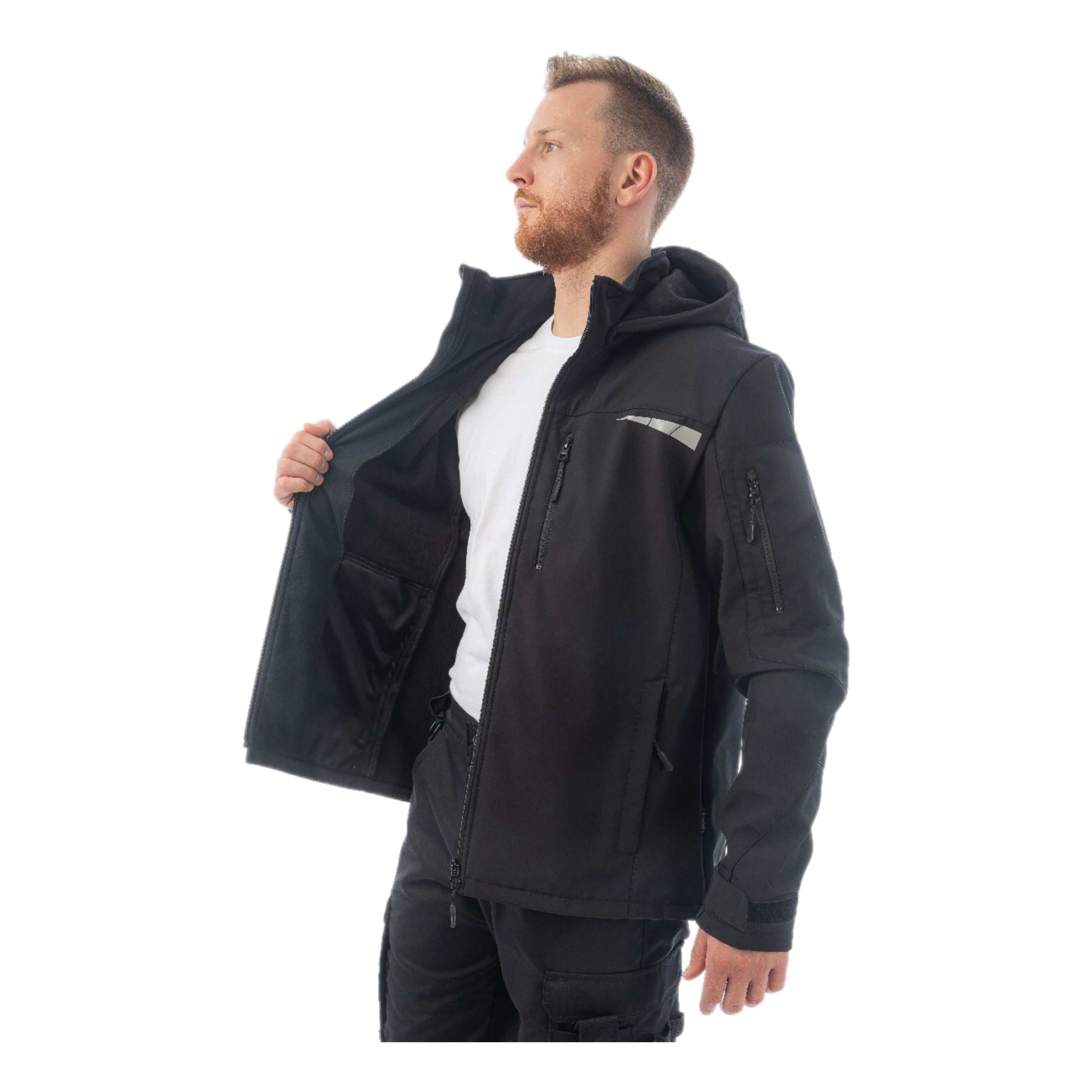 Куртка софтшелл Brodeks KS207, черный