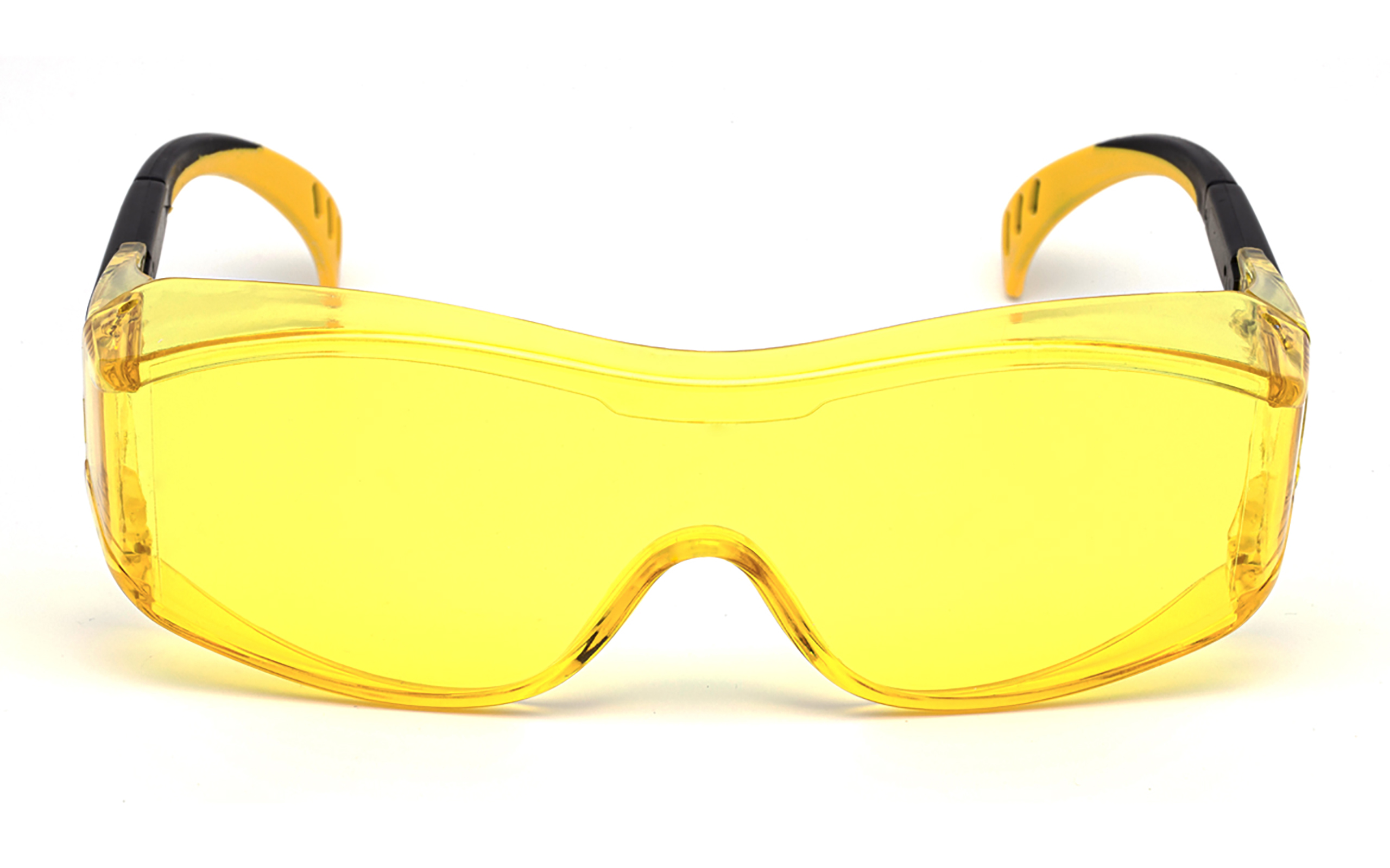 Очки защитные открытые Еланпласт Практик арт. ОЧК302 KN, желтый