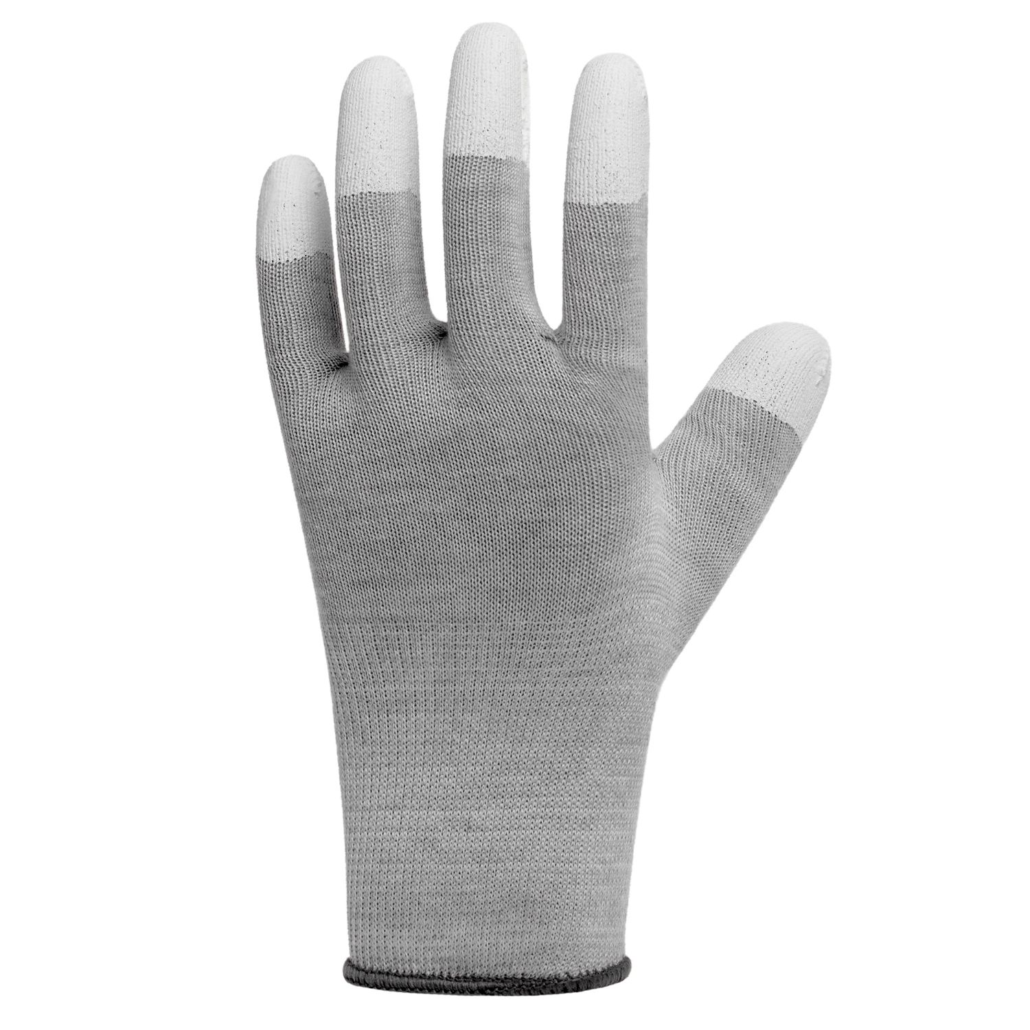 Перчатки антистатические с покрытием кончиков пальцев ДОМИНО 1/8