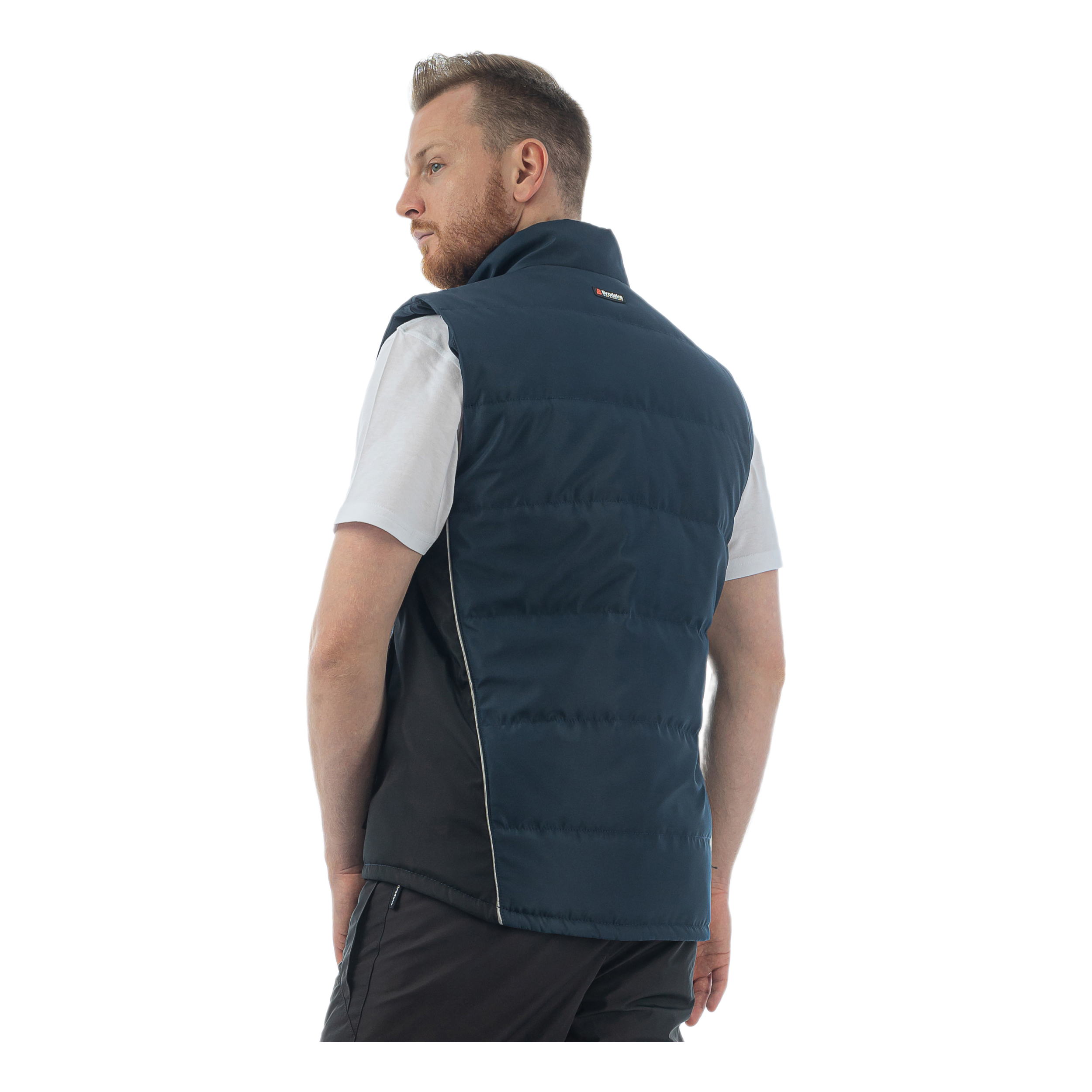 Жилет утепленный Brodeks KW101, синий/черный