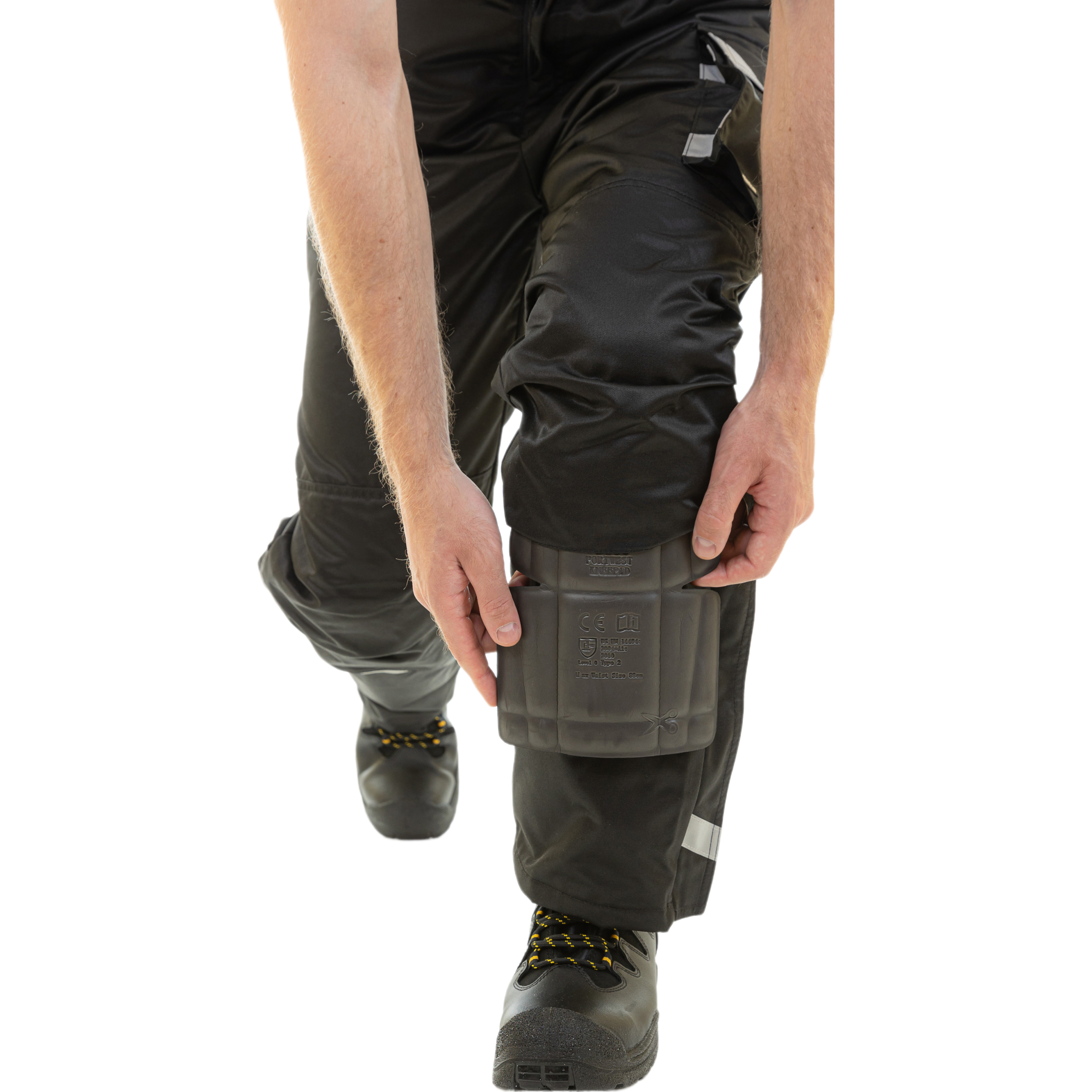 Зимние брюки Brodeks KW304, черный