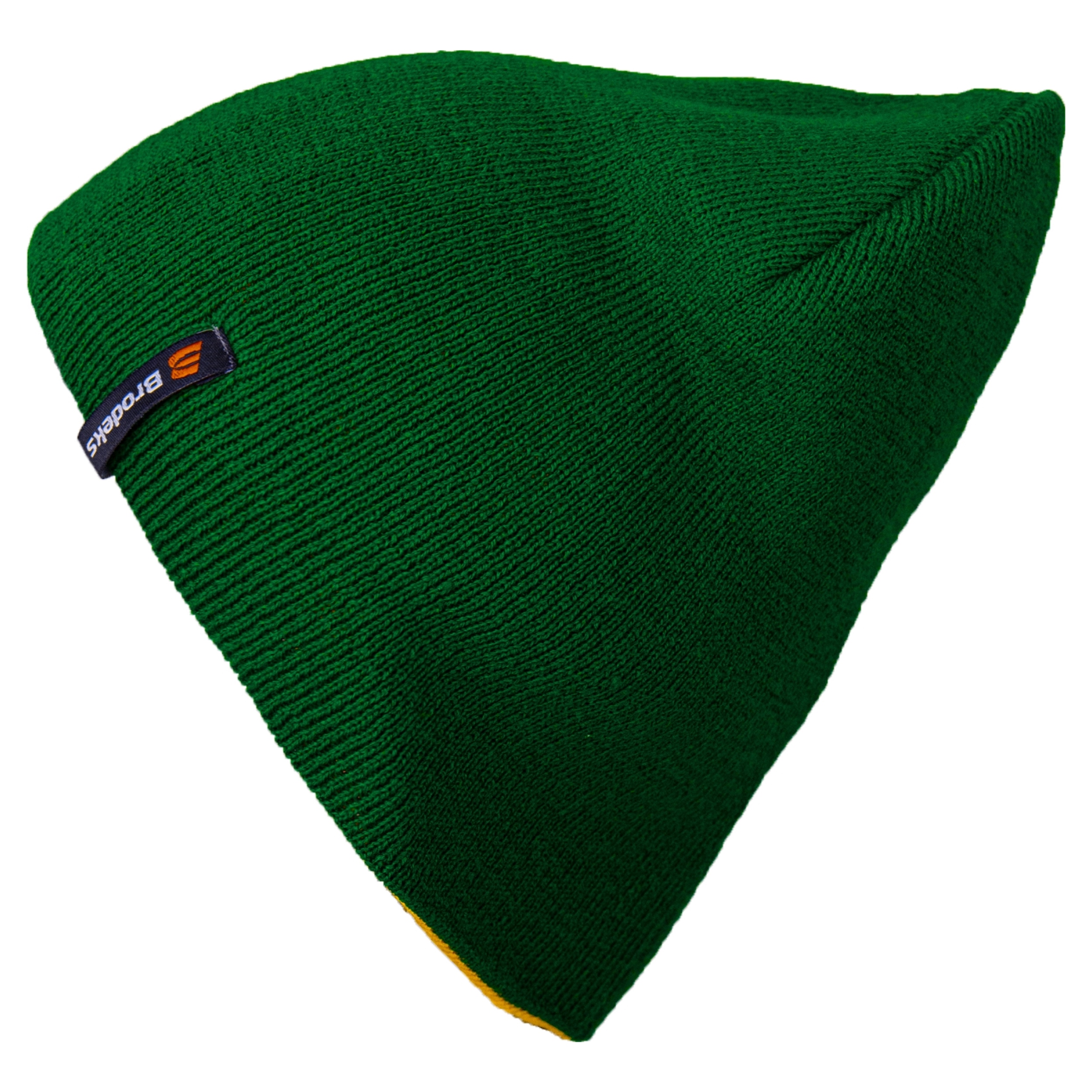 Шапка Brodeks bicolor зеленый-желтый