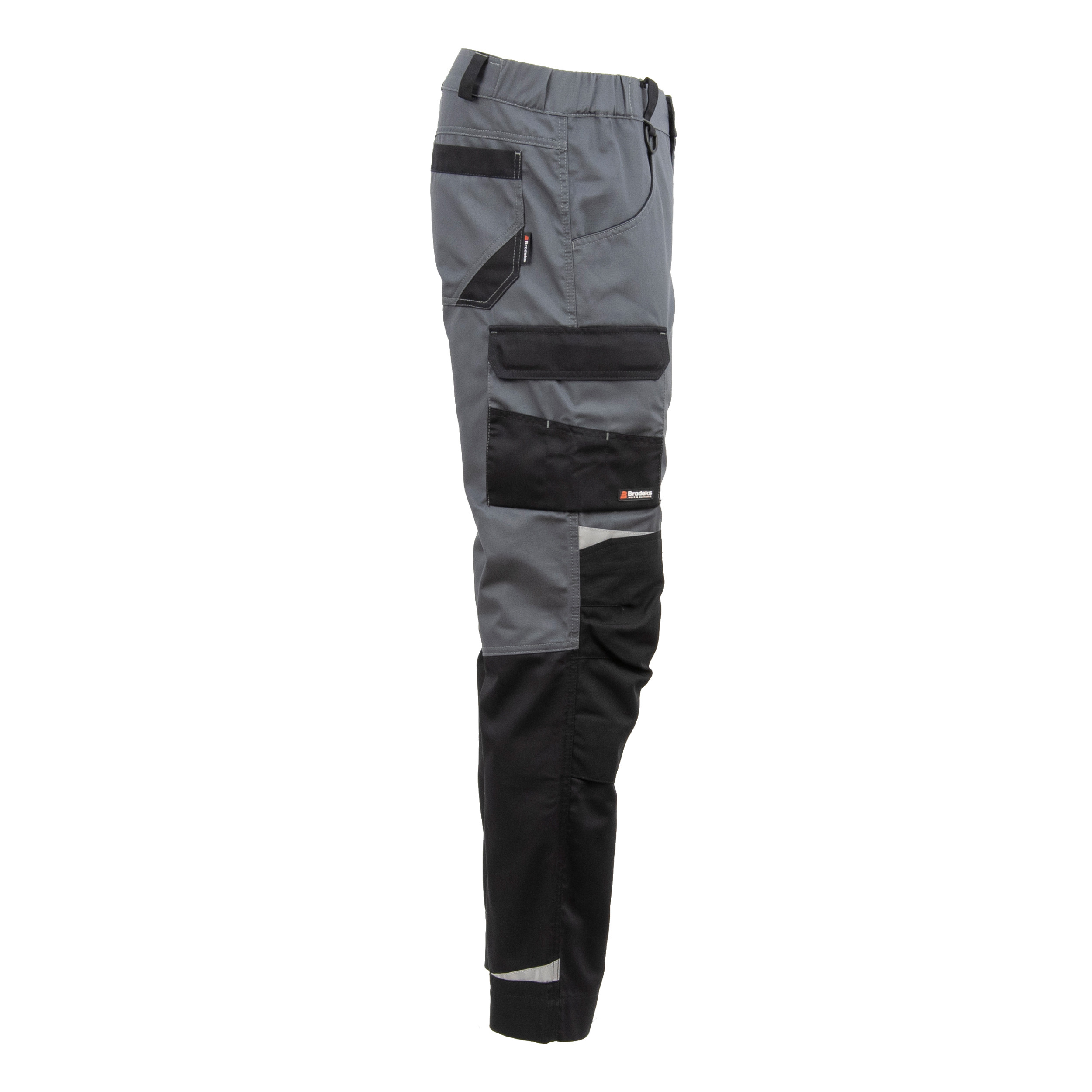 Брюки Brodeks KS302, серый/черный