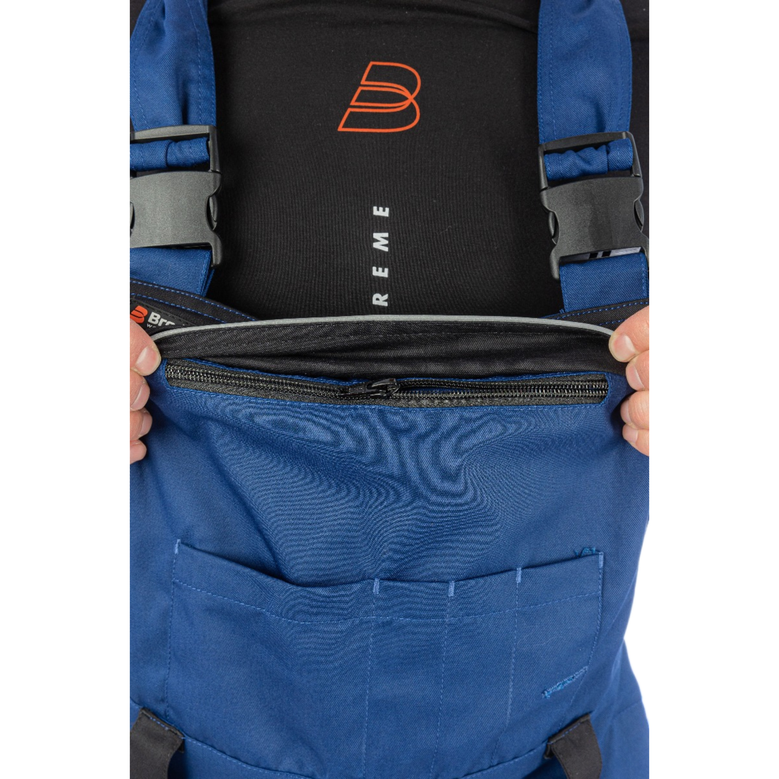 Полукомбинезон Brodeks KS402, синий/черный