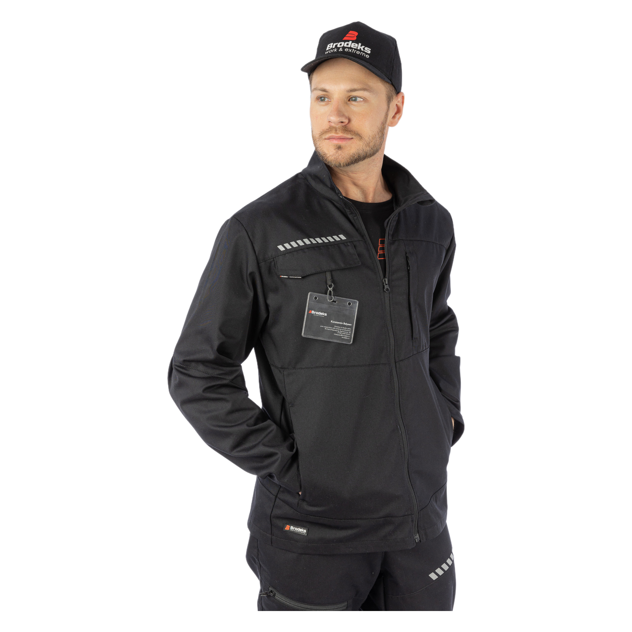 Куртка Brodeks KS234 , черный