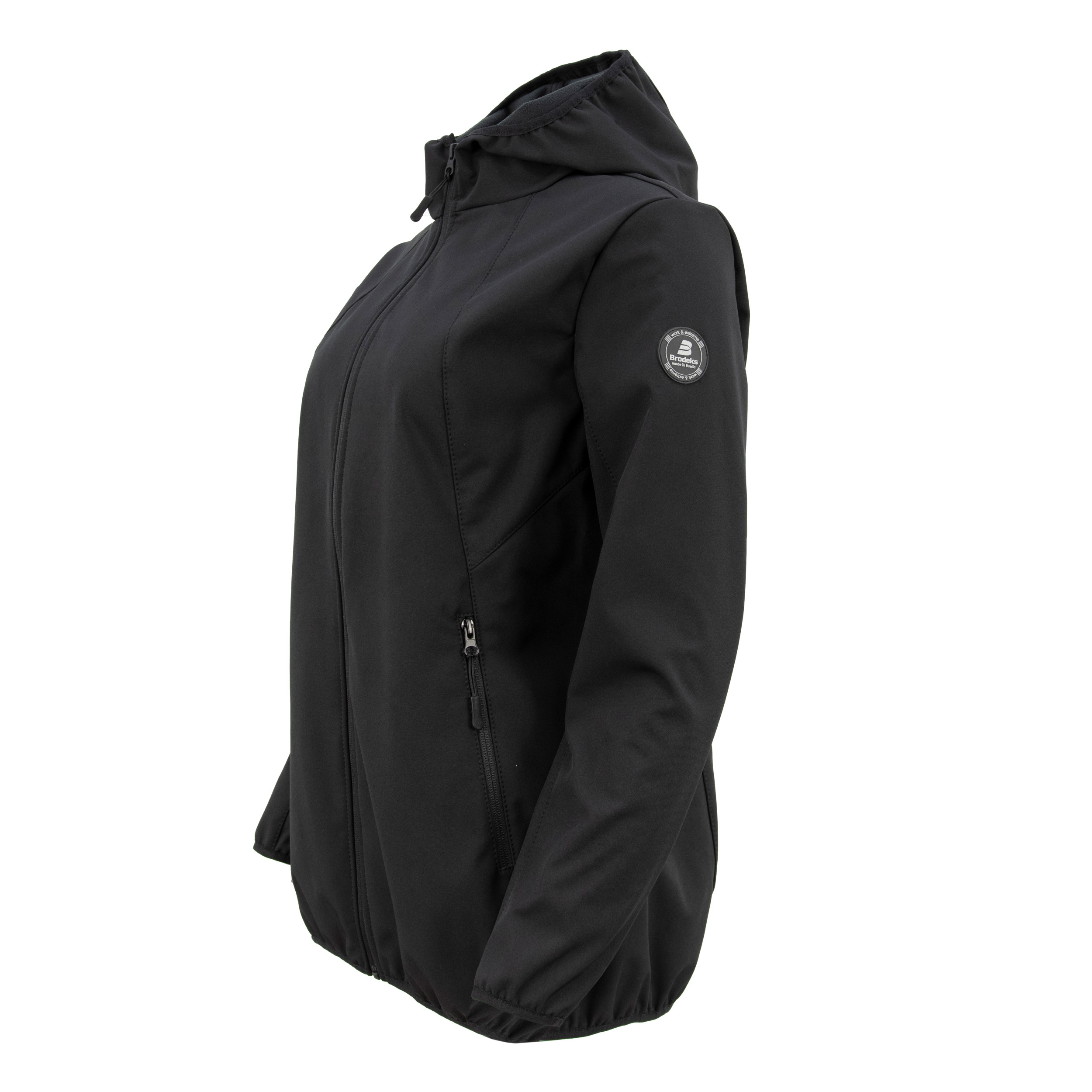 Женская куртка софтшелл Brodeks KS248, черный