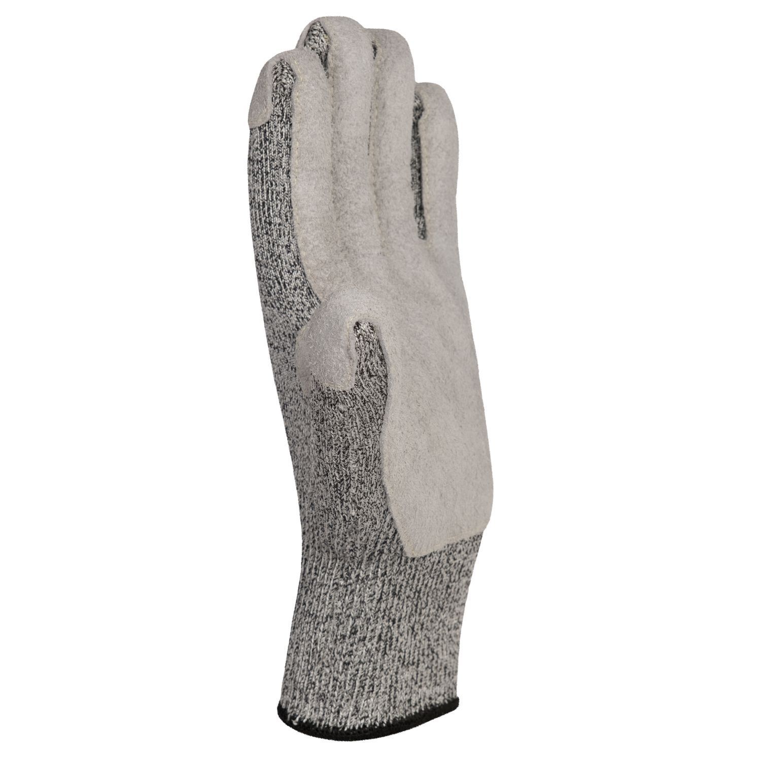 Перчатки противопорезные со спилковым наладонником ДИНО УЛЬТРА Р