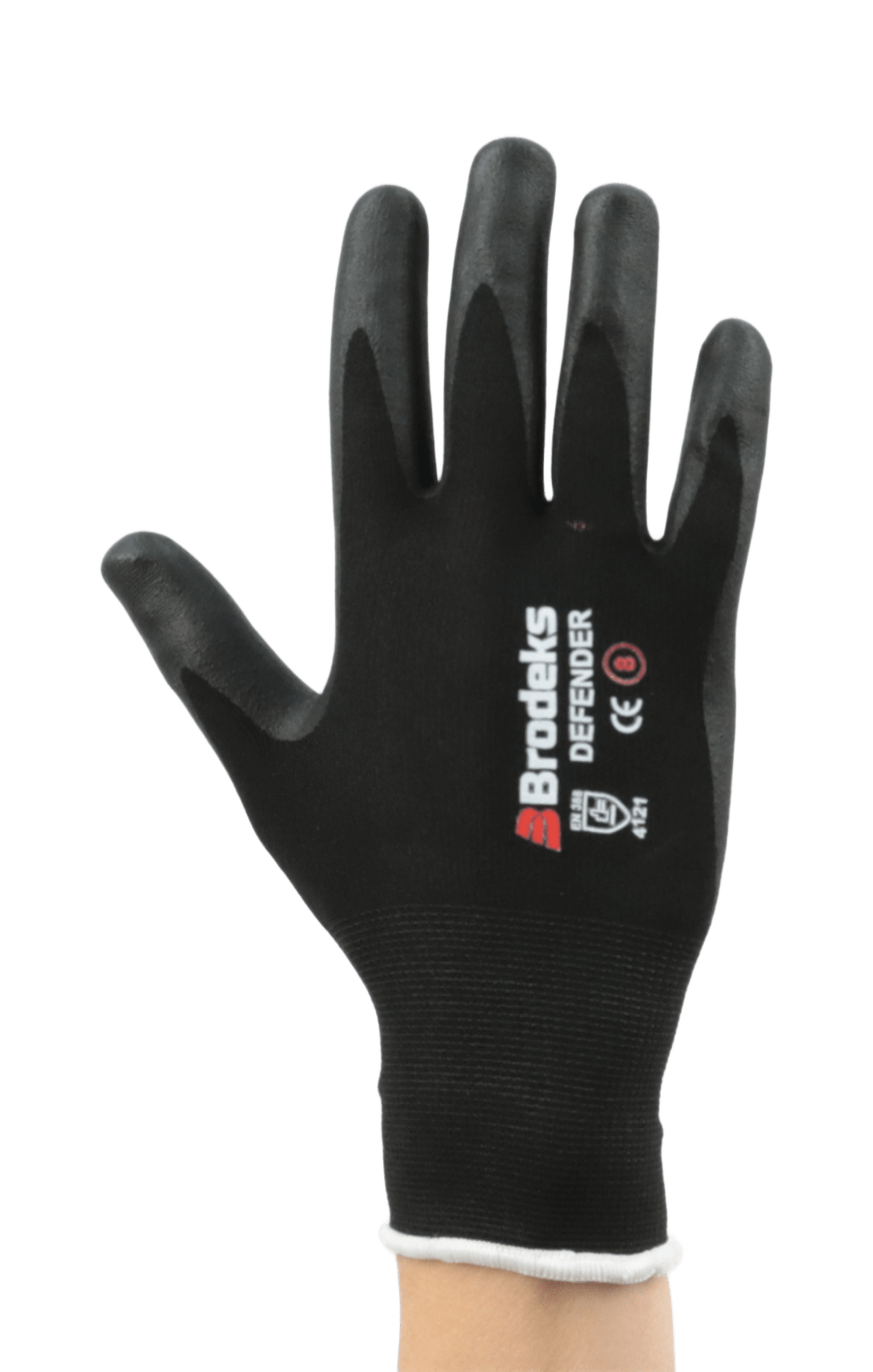 Перчатки рабочие Brodeks G-21 черный