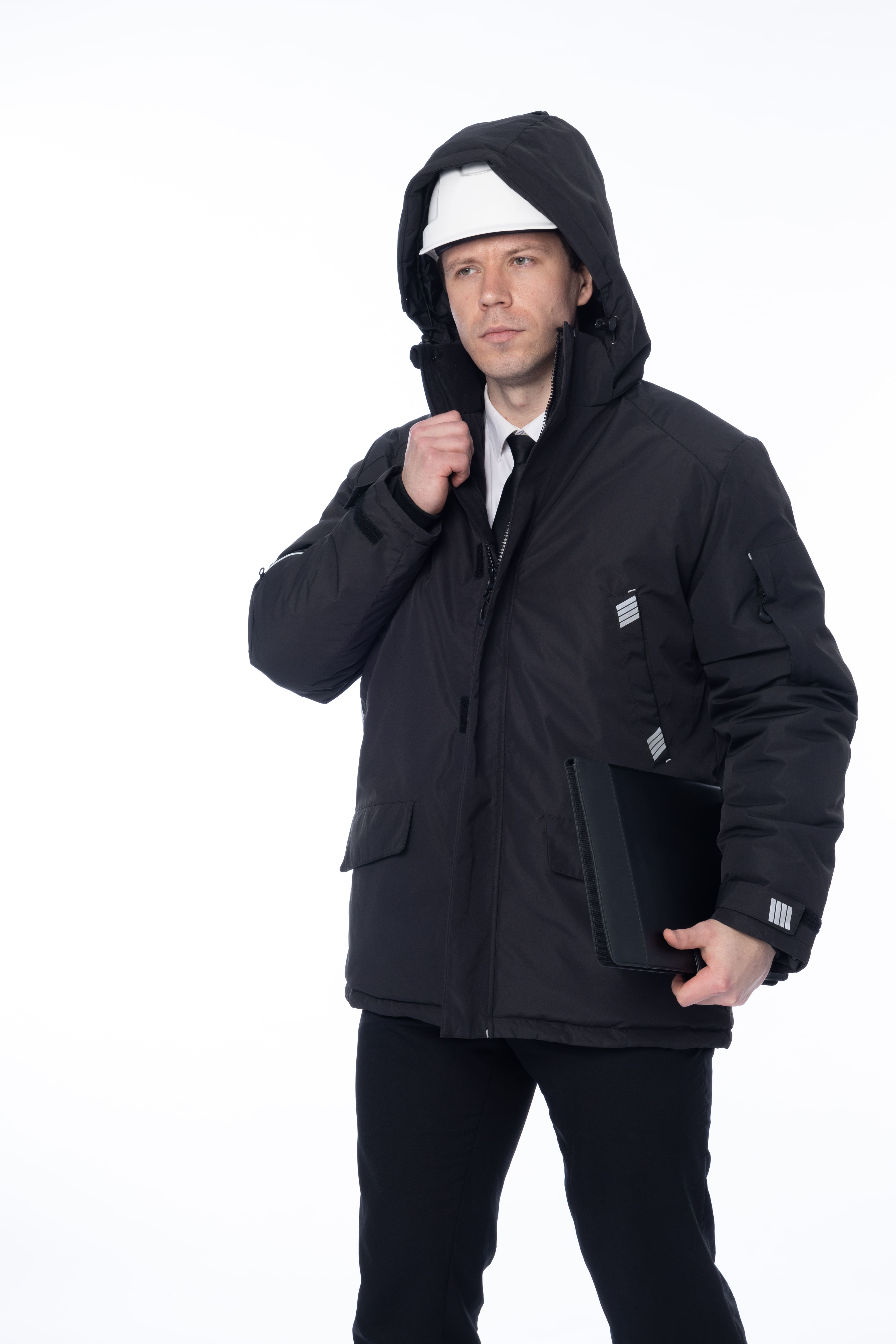 Зимняя куртка-парка Brodeks KW204, черный