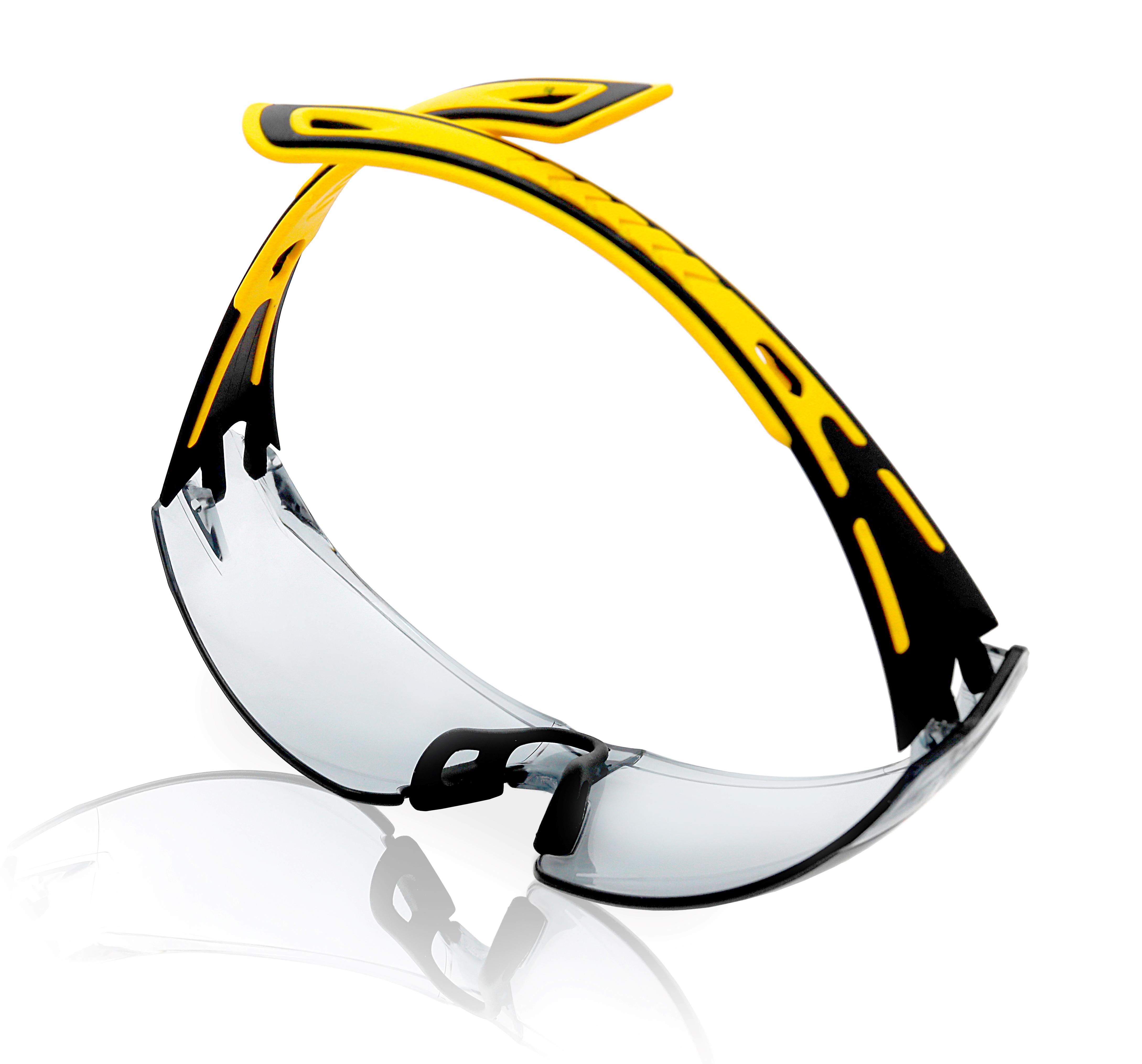 Очки защитные открытые Еланпласт Компаньон арт. ОЧК703 KN, серый