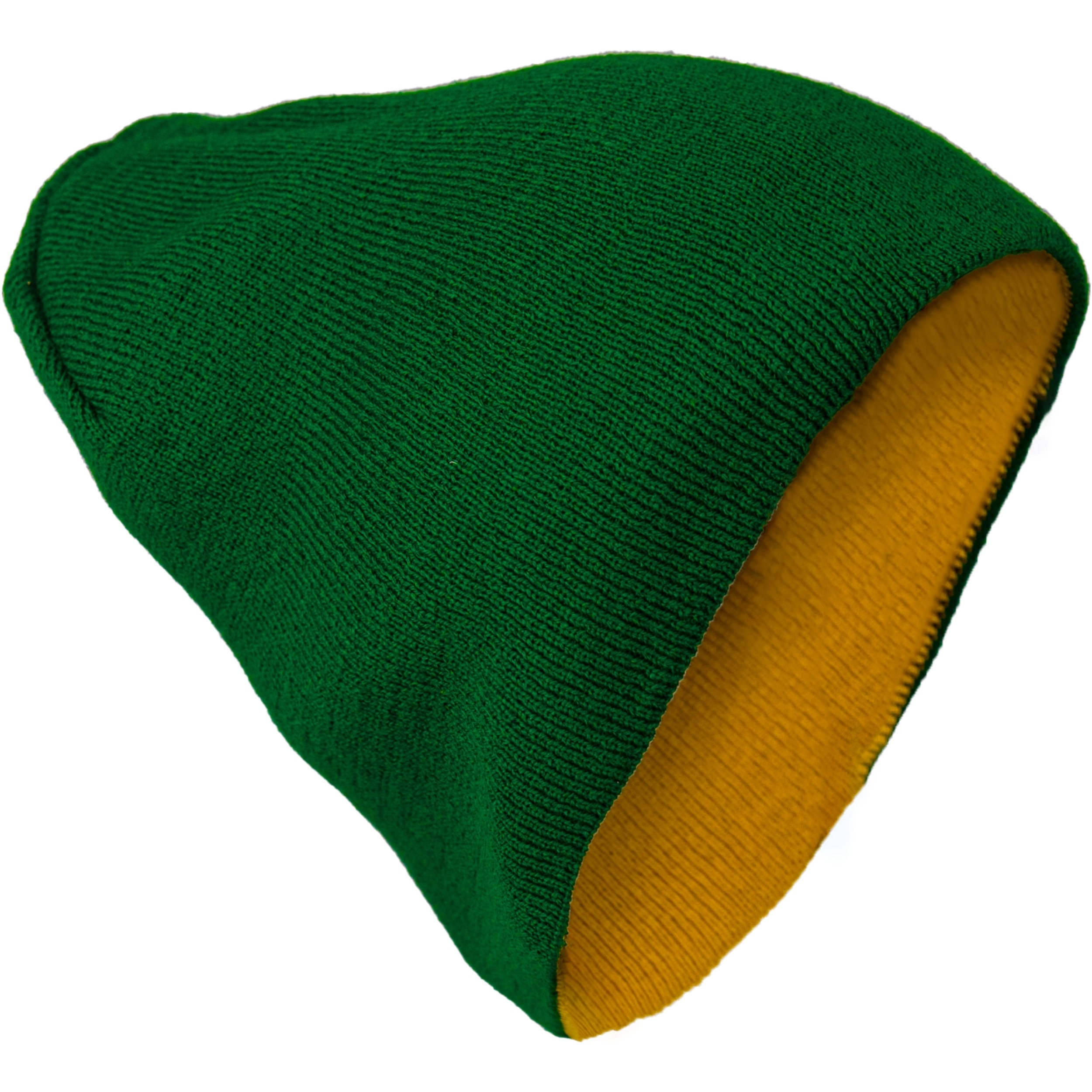 Шапка Brodeks bicolor зеленый-желтый