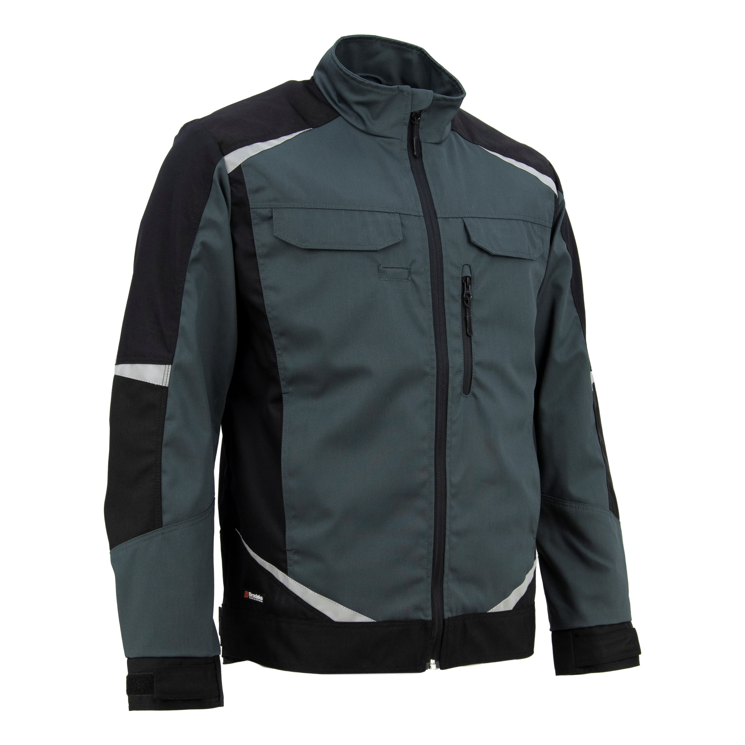 Куртка Brodeks KS202, хвойный/черный