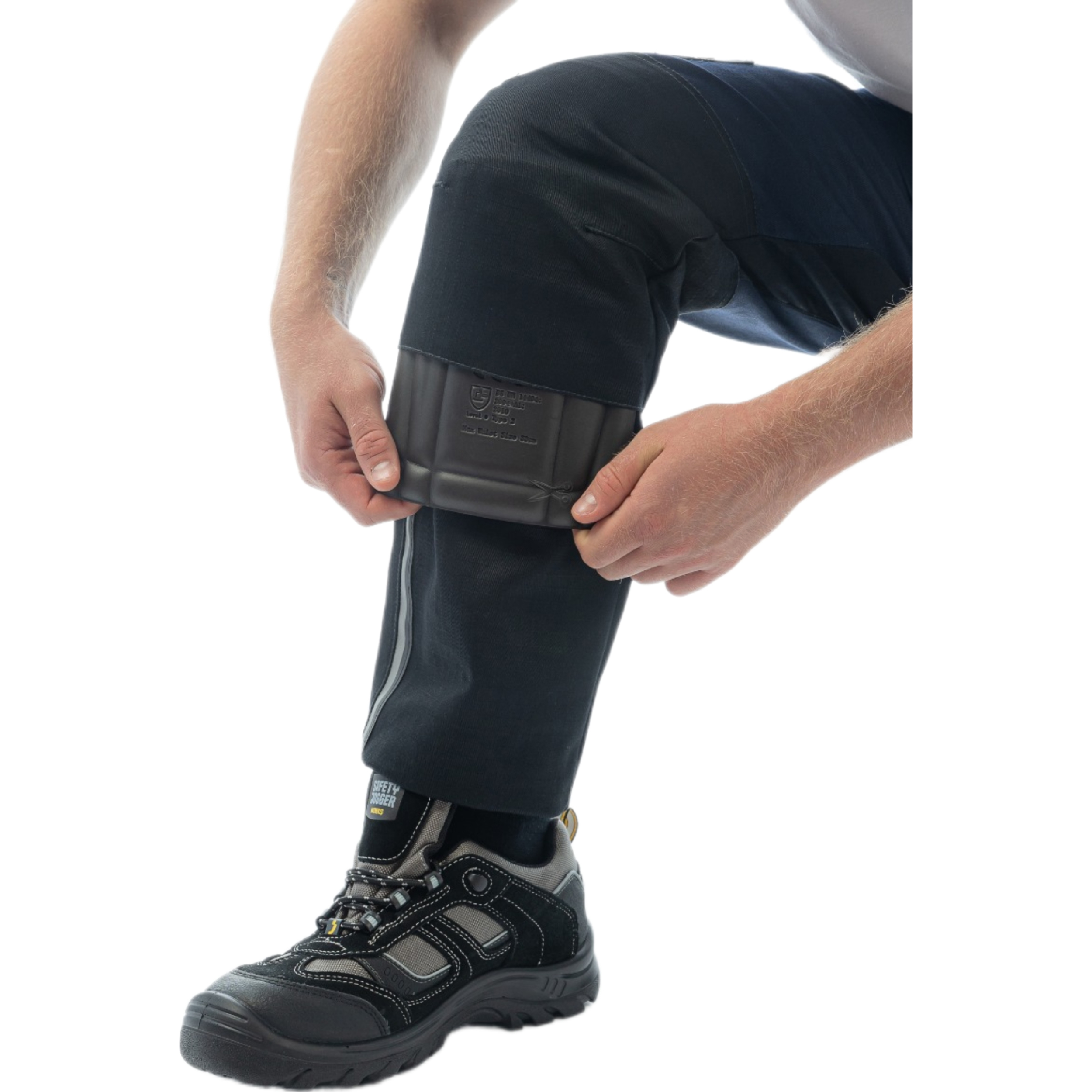 Брюки сварщика Brodeks FS38-01, т.синий/черный