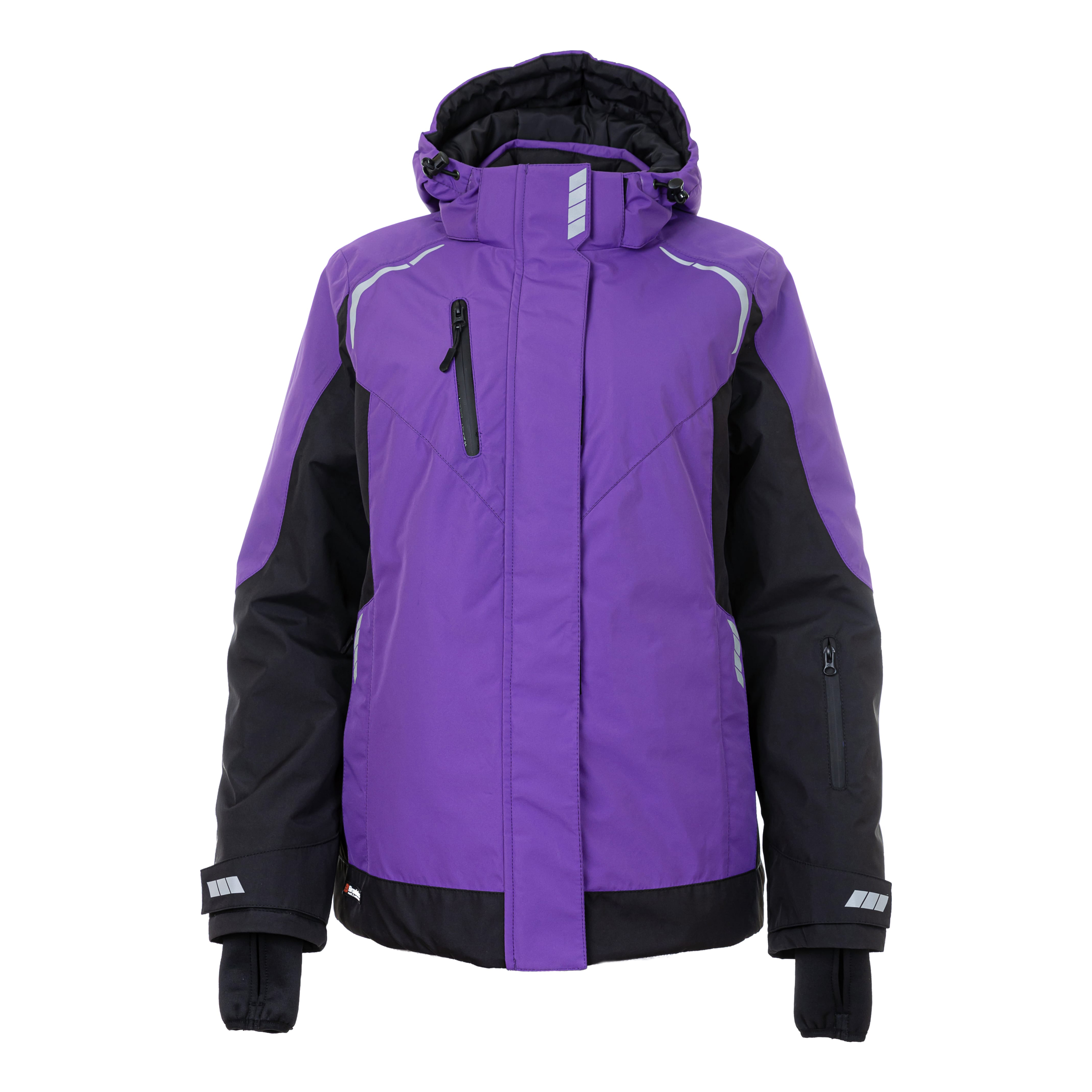 Зимняя женская куртка Brodeks KW208, фиолетовый