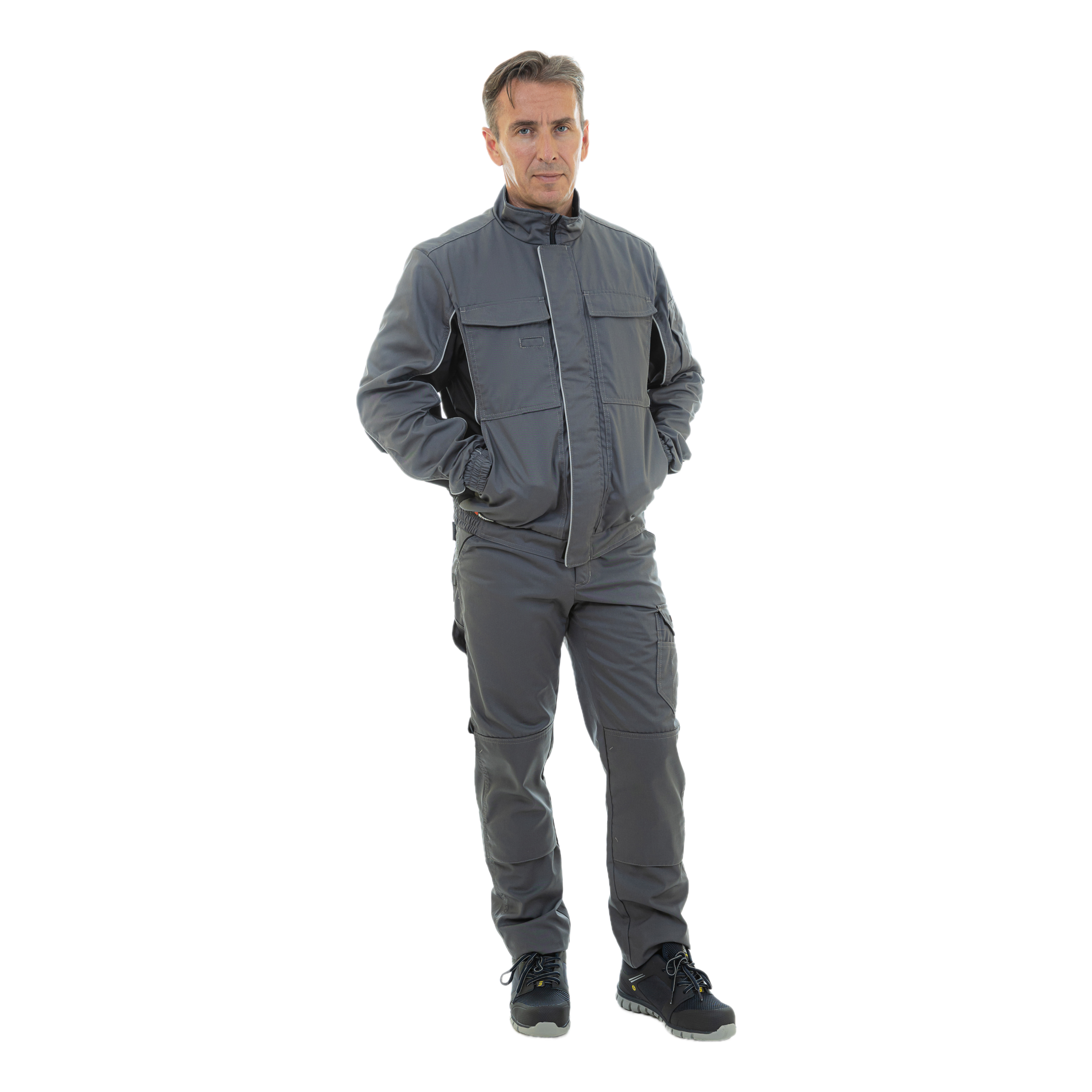 Брюки Brodeks KS301, серый