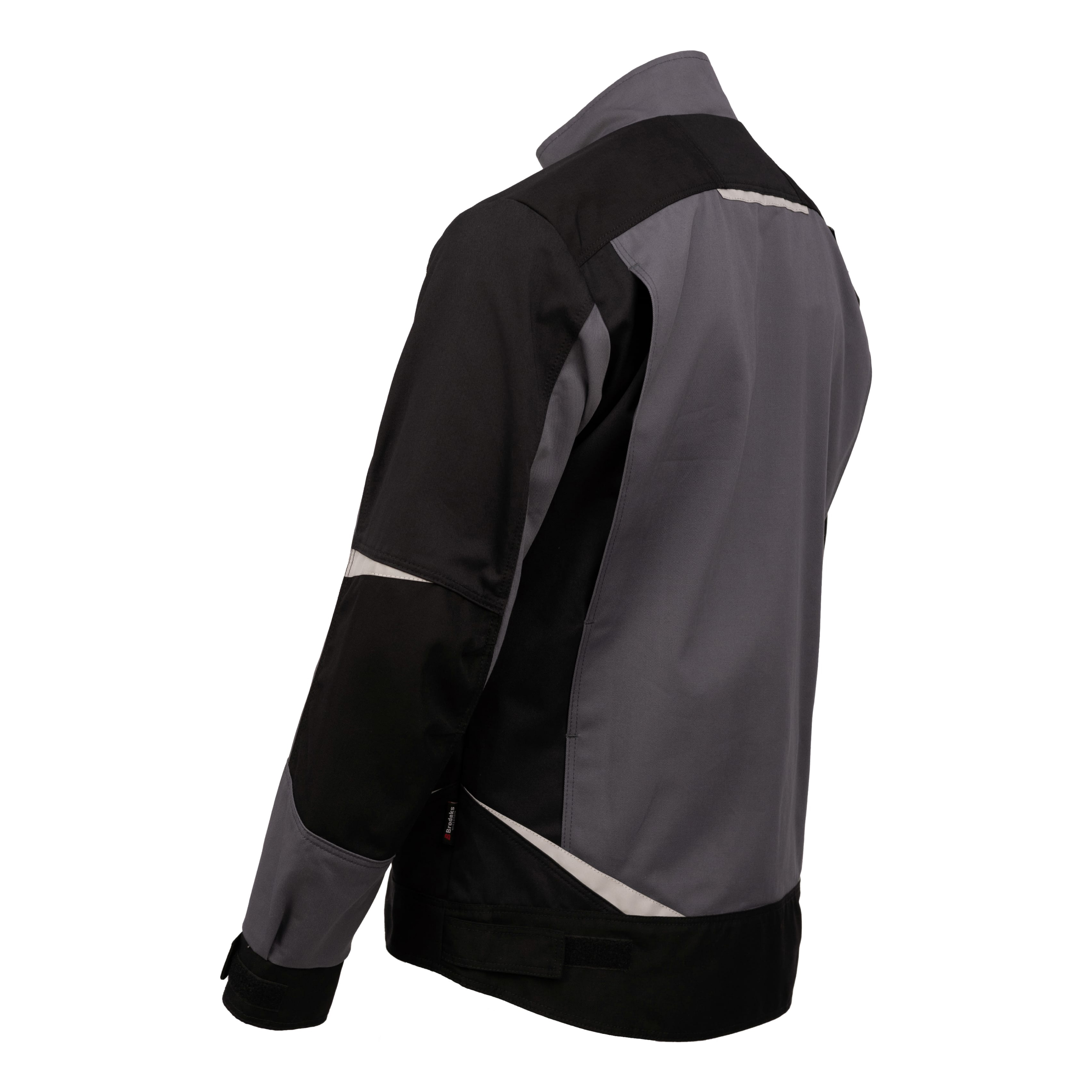 Куртка Brodeks KS202-C, 100% хлопок, графит серый/черный
