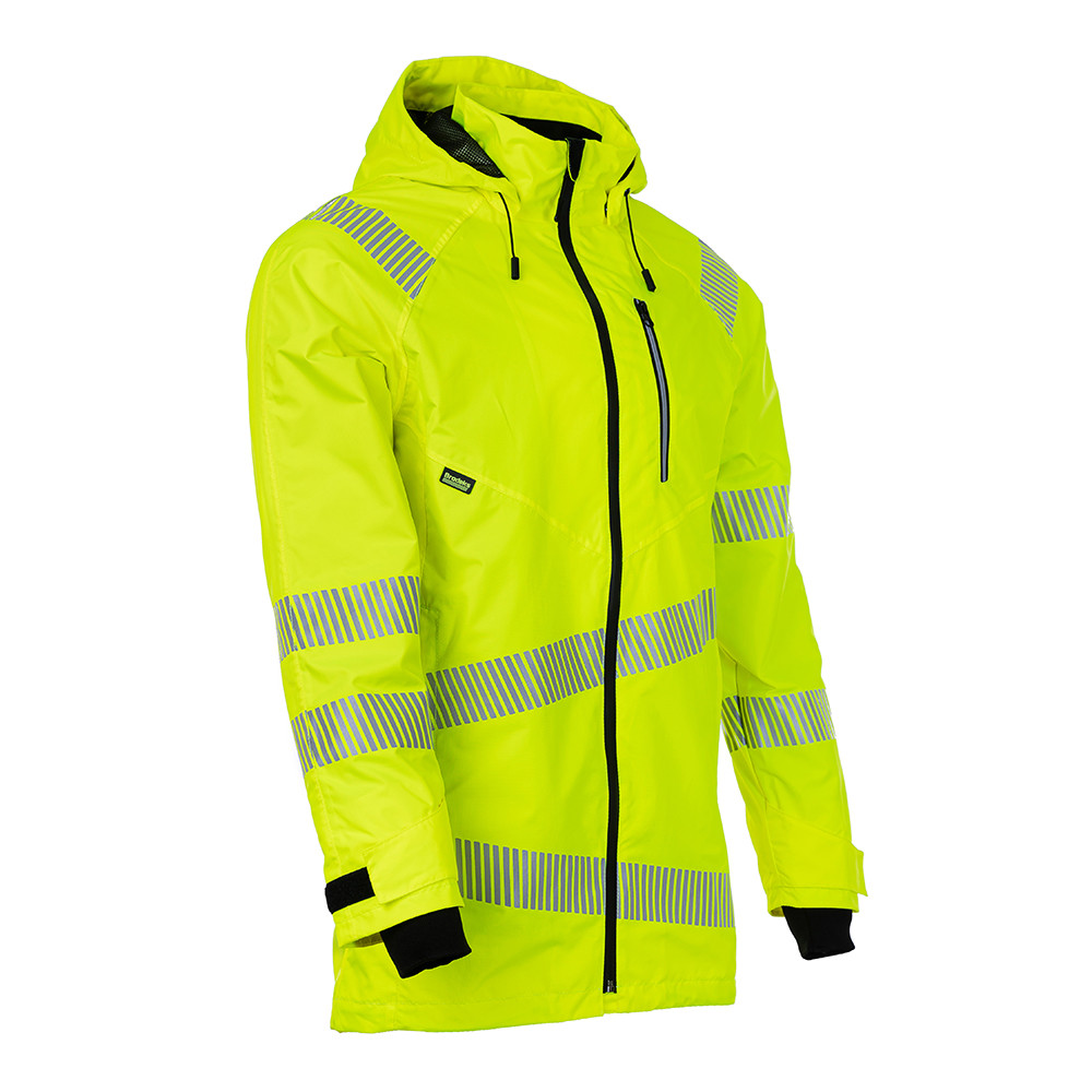 Летняя сигнальная куртка-парка Brodeks KS223, желтый