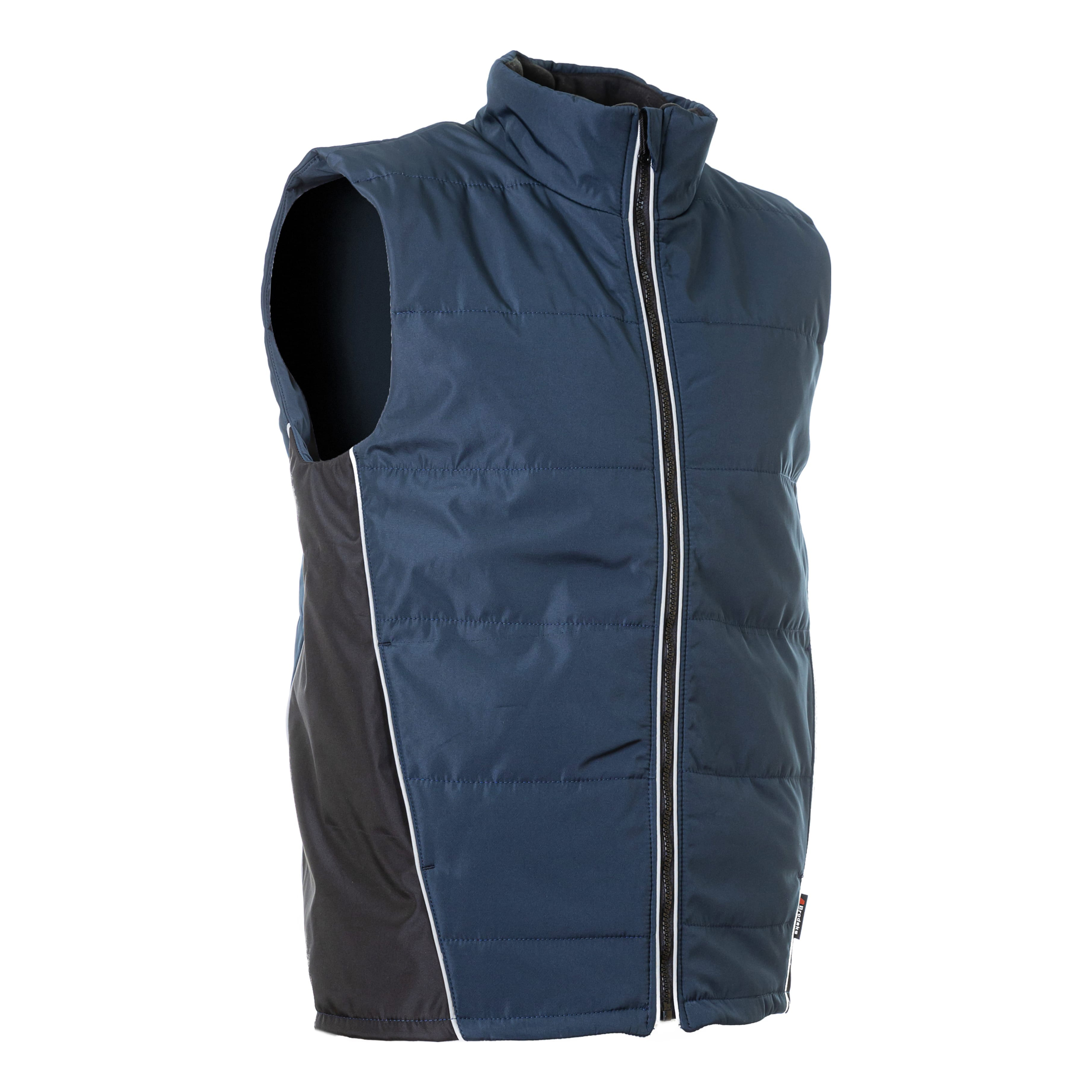 Жилет утепленный Brodeks KW101, синий/черный