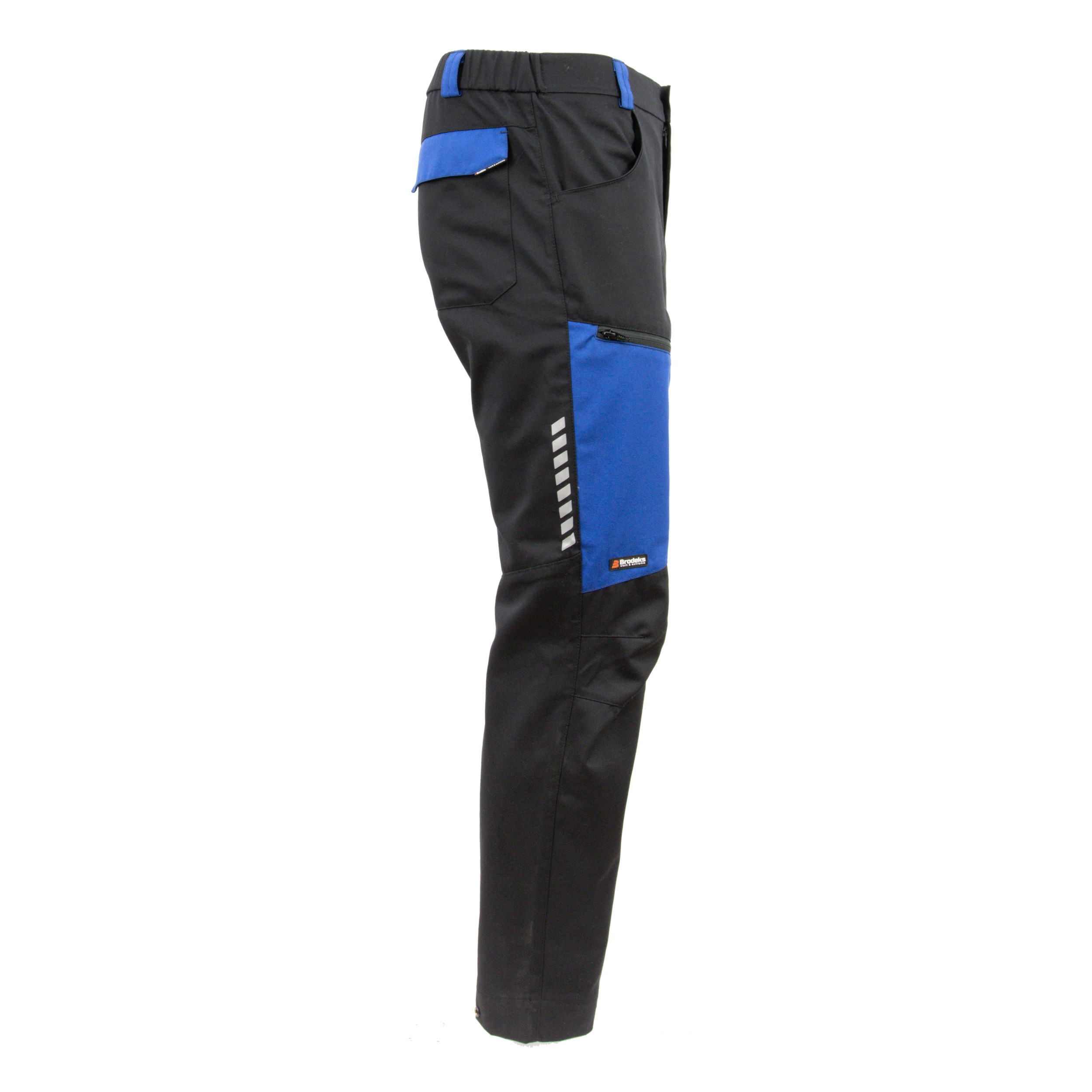 Брюки Brodeks KS334, синий/черный 