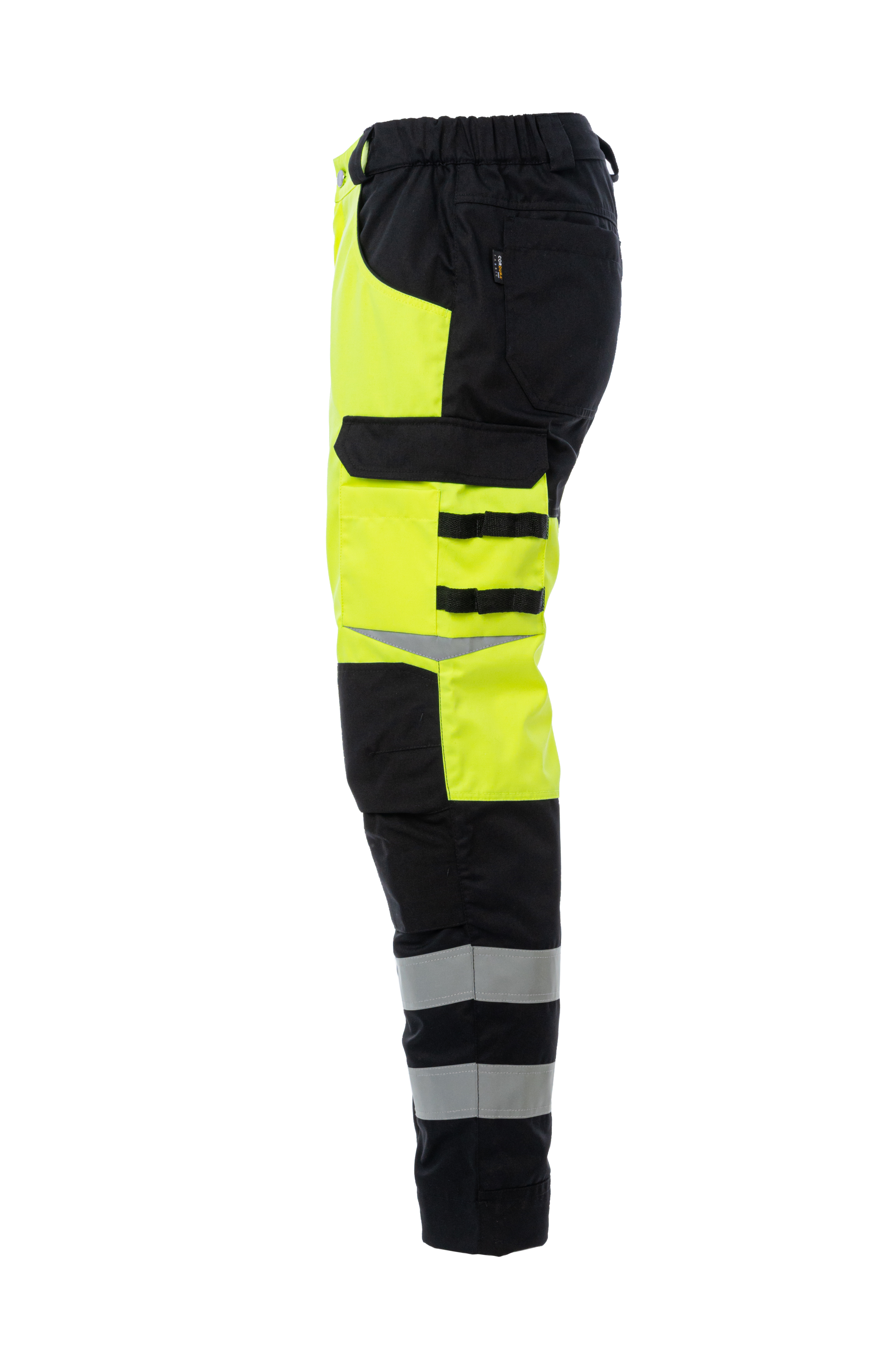 Сигнальные брюки Brodeks KS309, желтый/черный