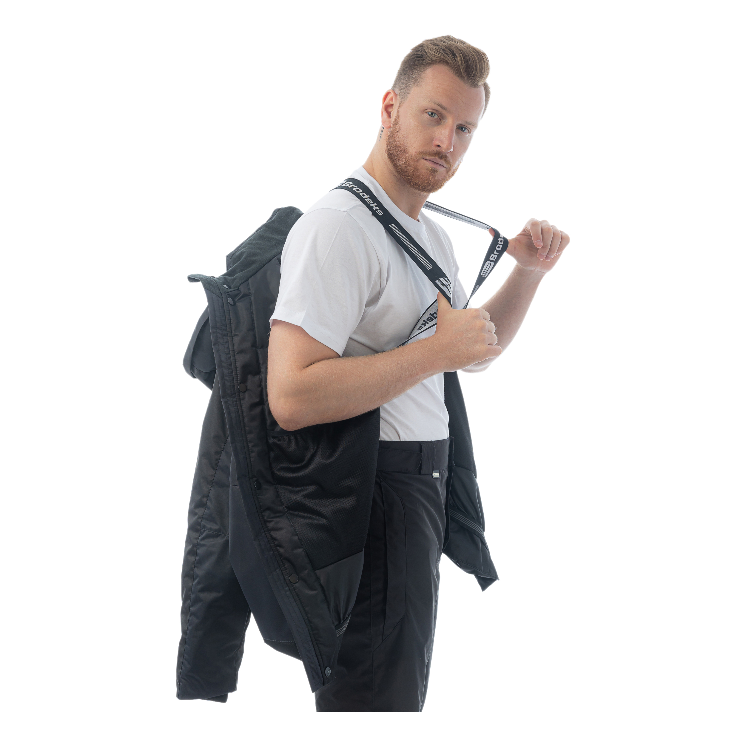 Зимняя куртка Brodeks KW231, синий/черный