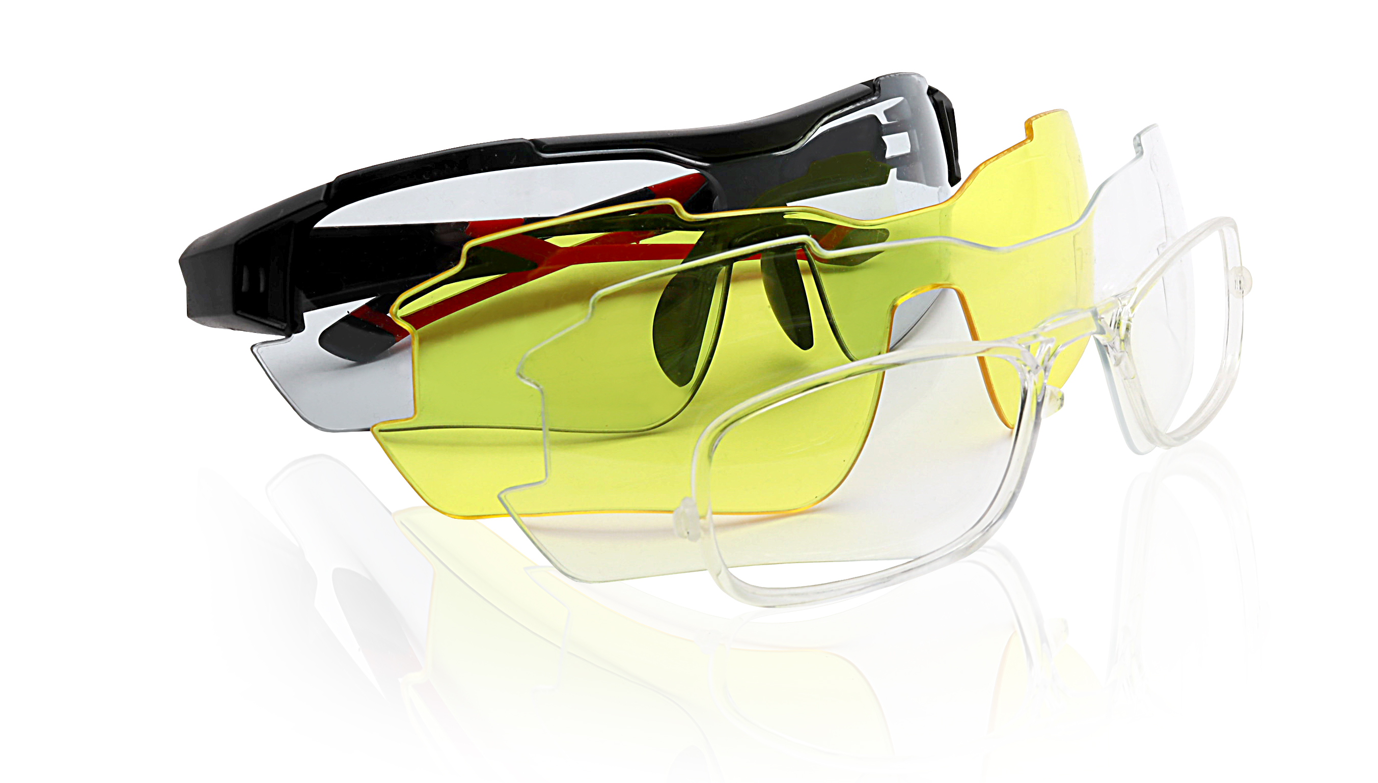 Очки защитные открытые Еланпласт Дуэт арт. ОЧК801 KN, бесцветный