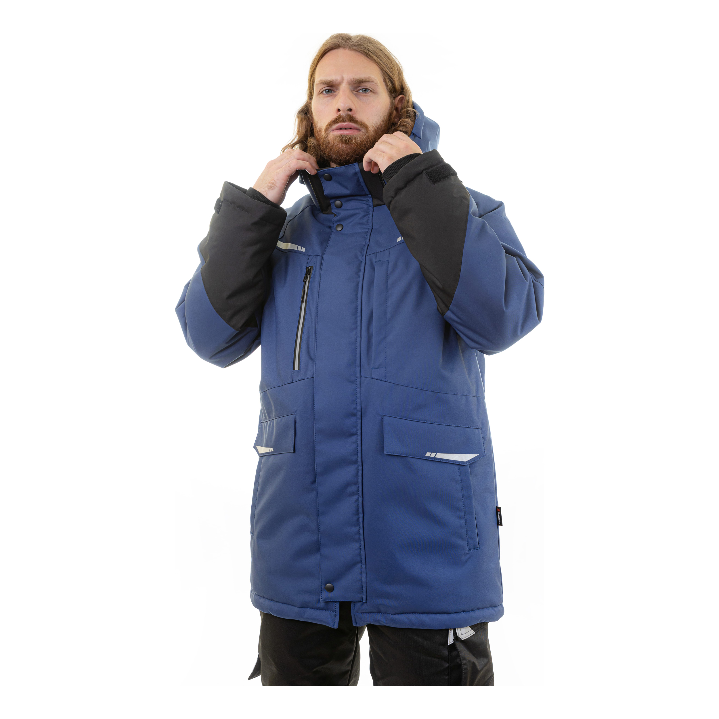 Зимняя куртка-парка Brodeks KW215 , синий