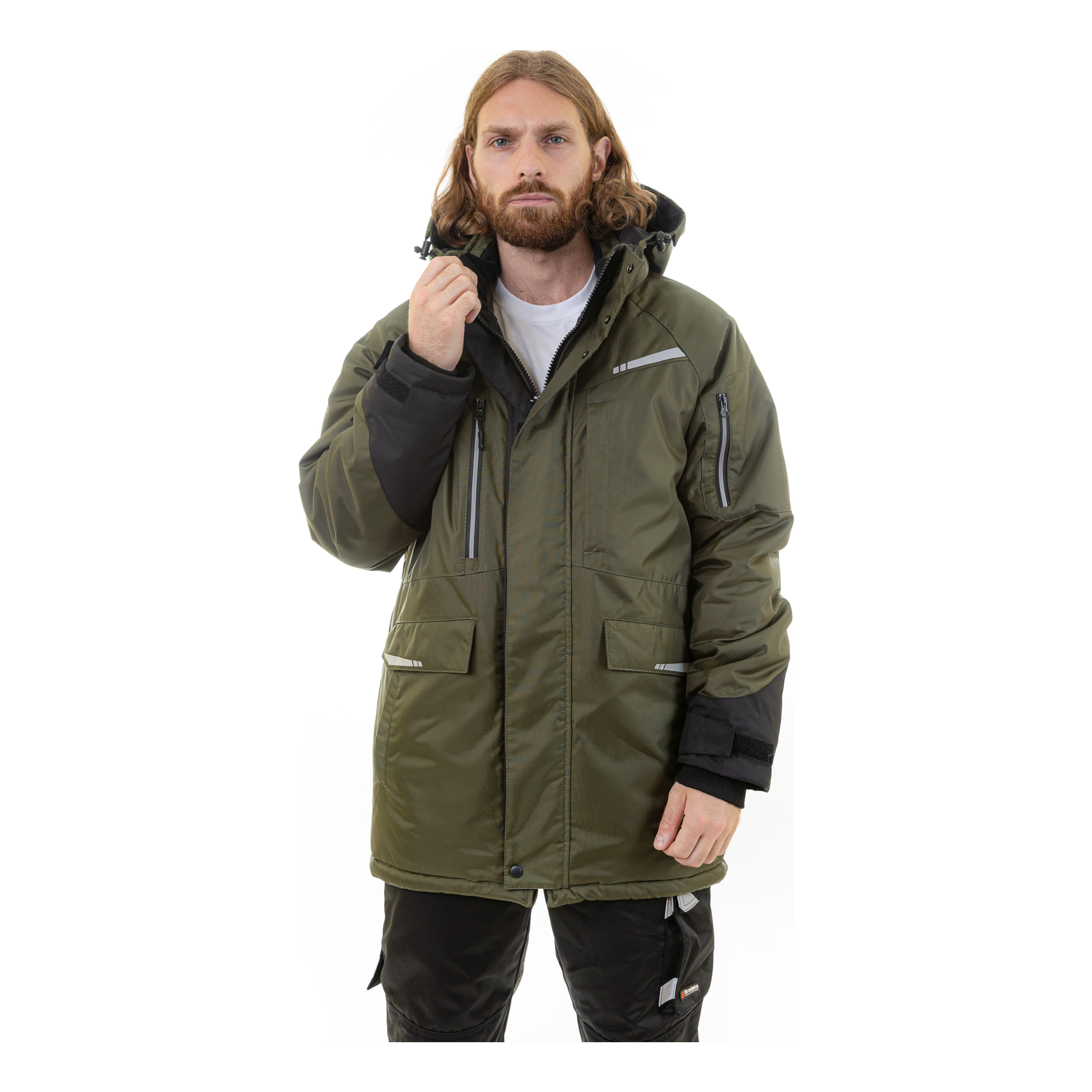 Зимняя куртка-парка Brodeks KW215 , хаки