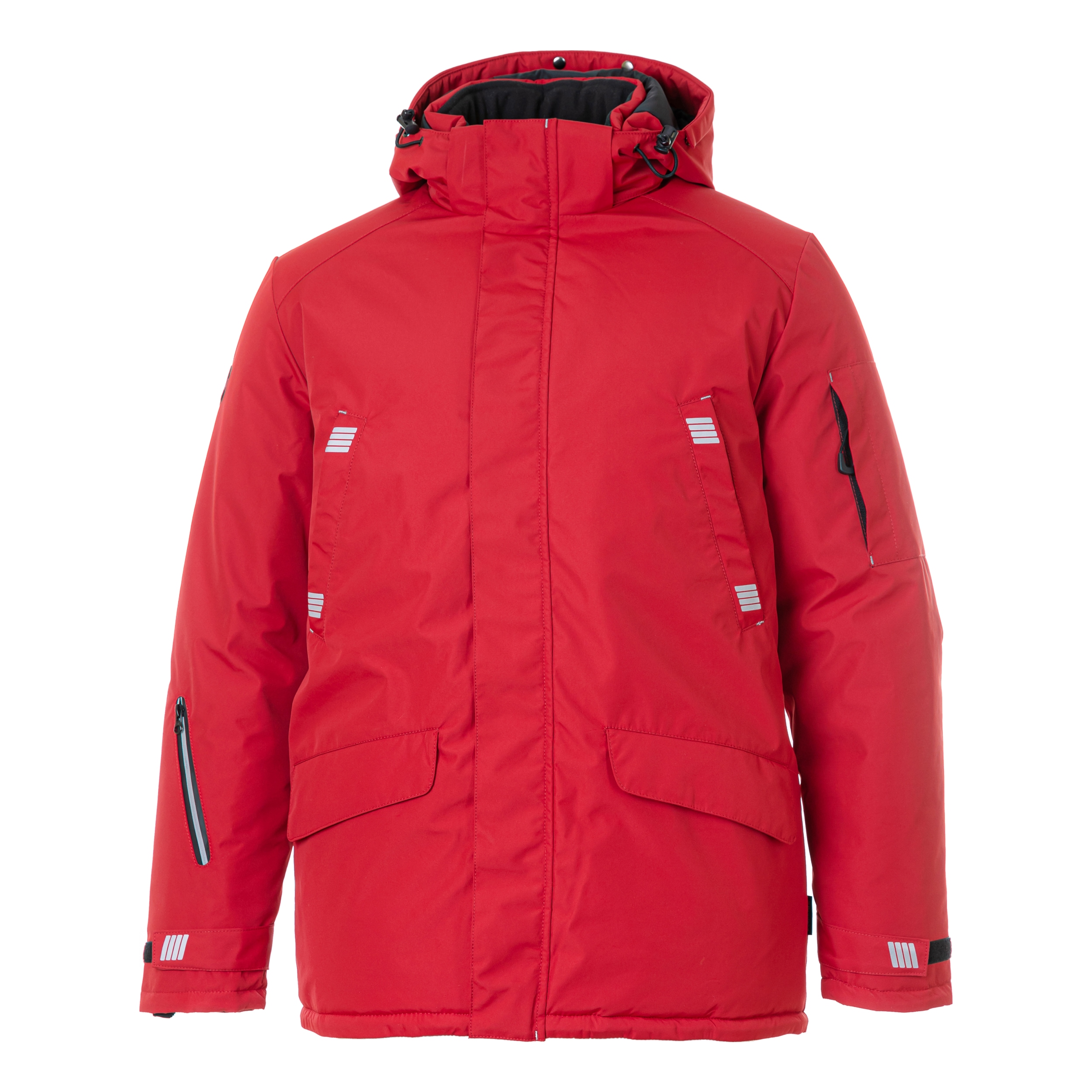 Зимняя куртка-парка Brodeks KW204, красный