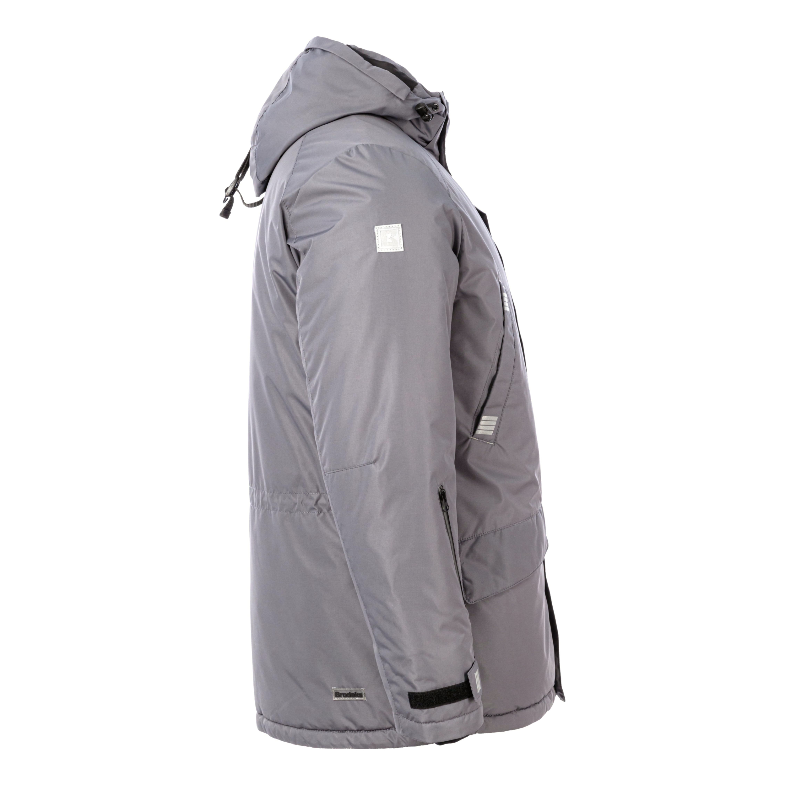 Зимняя куртка-парка Brodeks KW204, серый