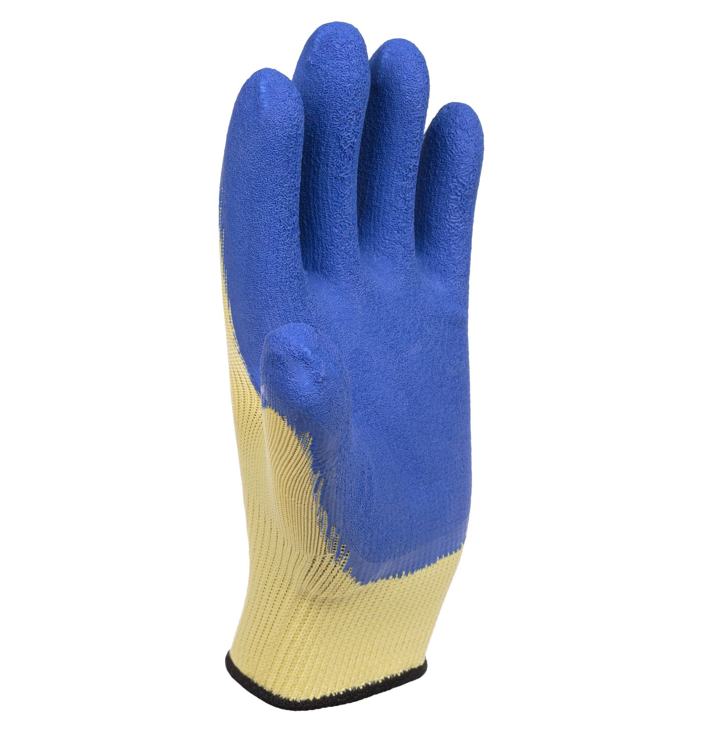 Перчатки полиэфирные усиленные с рельефным латексным покрытием ПУЛЬСАР