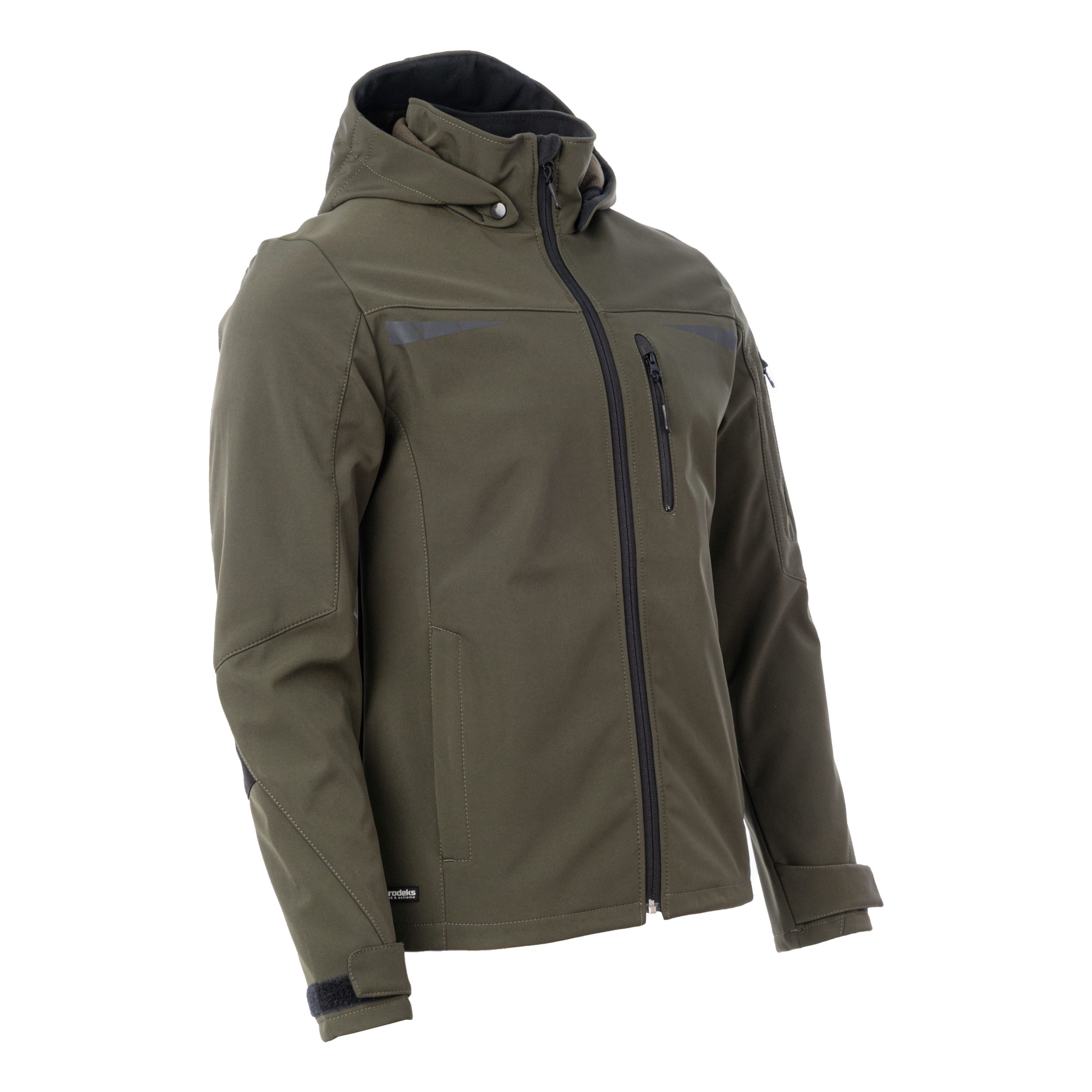 Куртка софтшелл Brodeks KS207, хаки