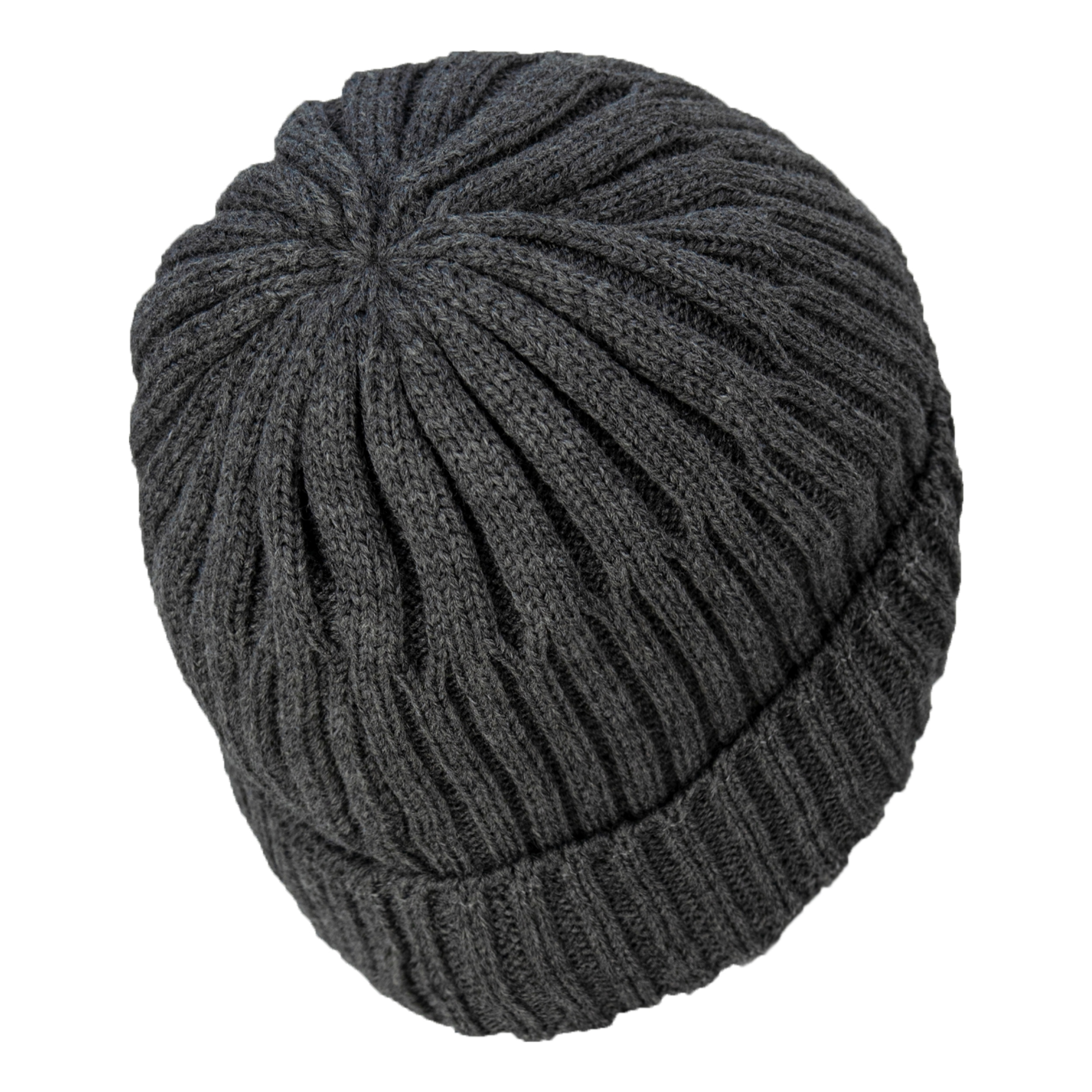 Шапка Brodeks fleece lining т.серый