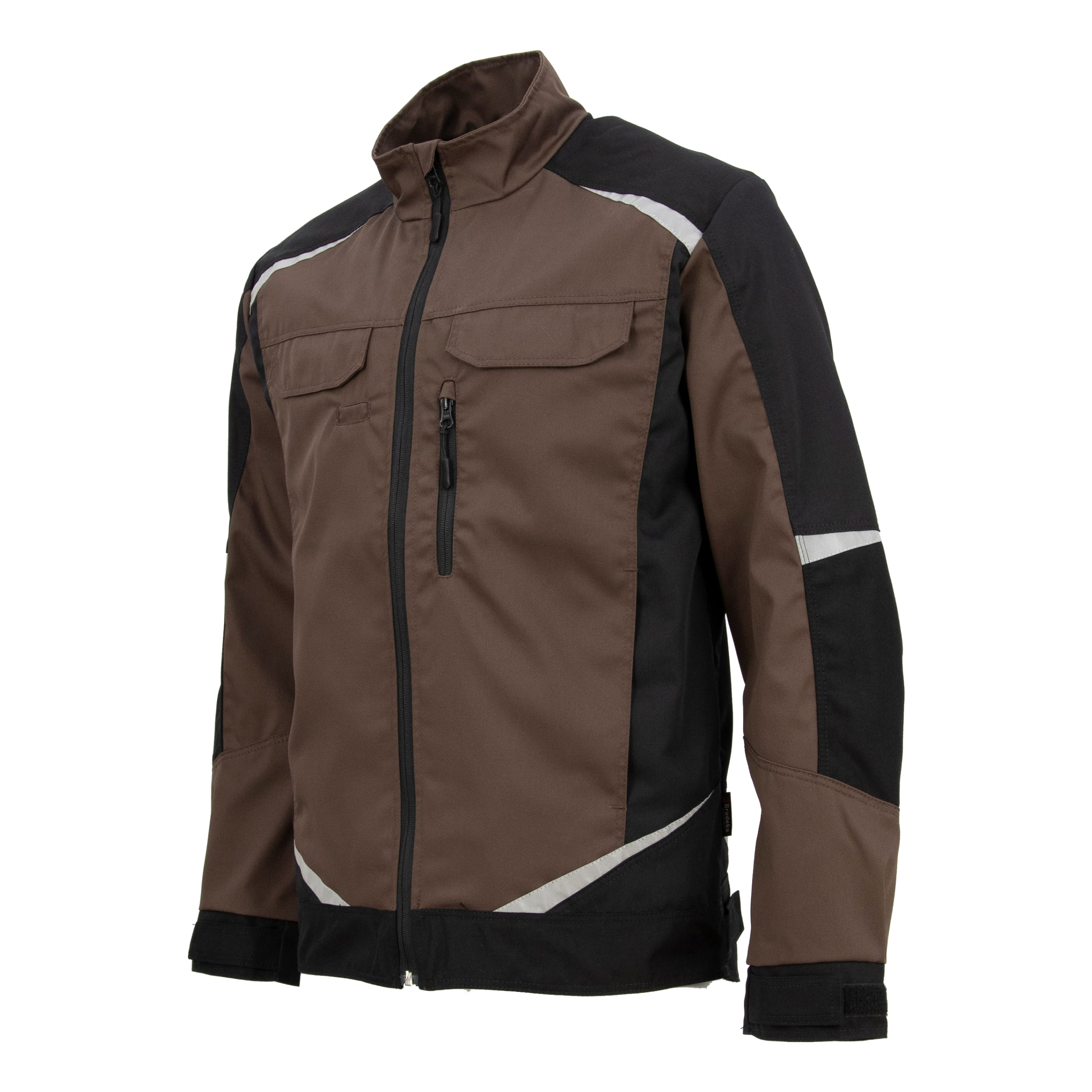 Куртка Brodeks KS202, коричневый/черный