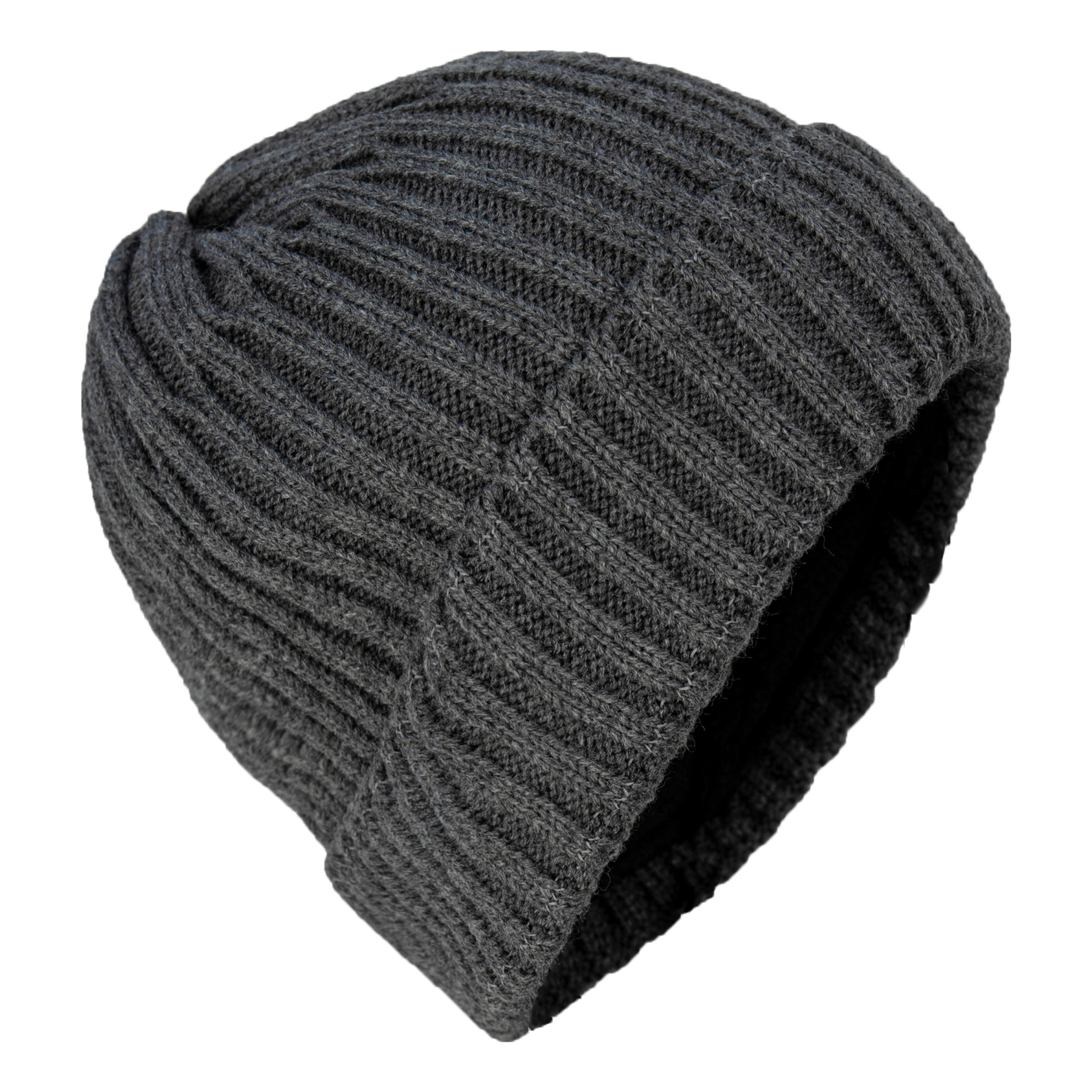 Шапка Brodeks fleece lining т.серый