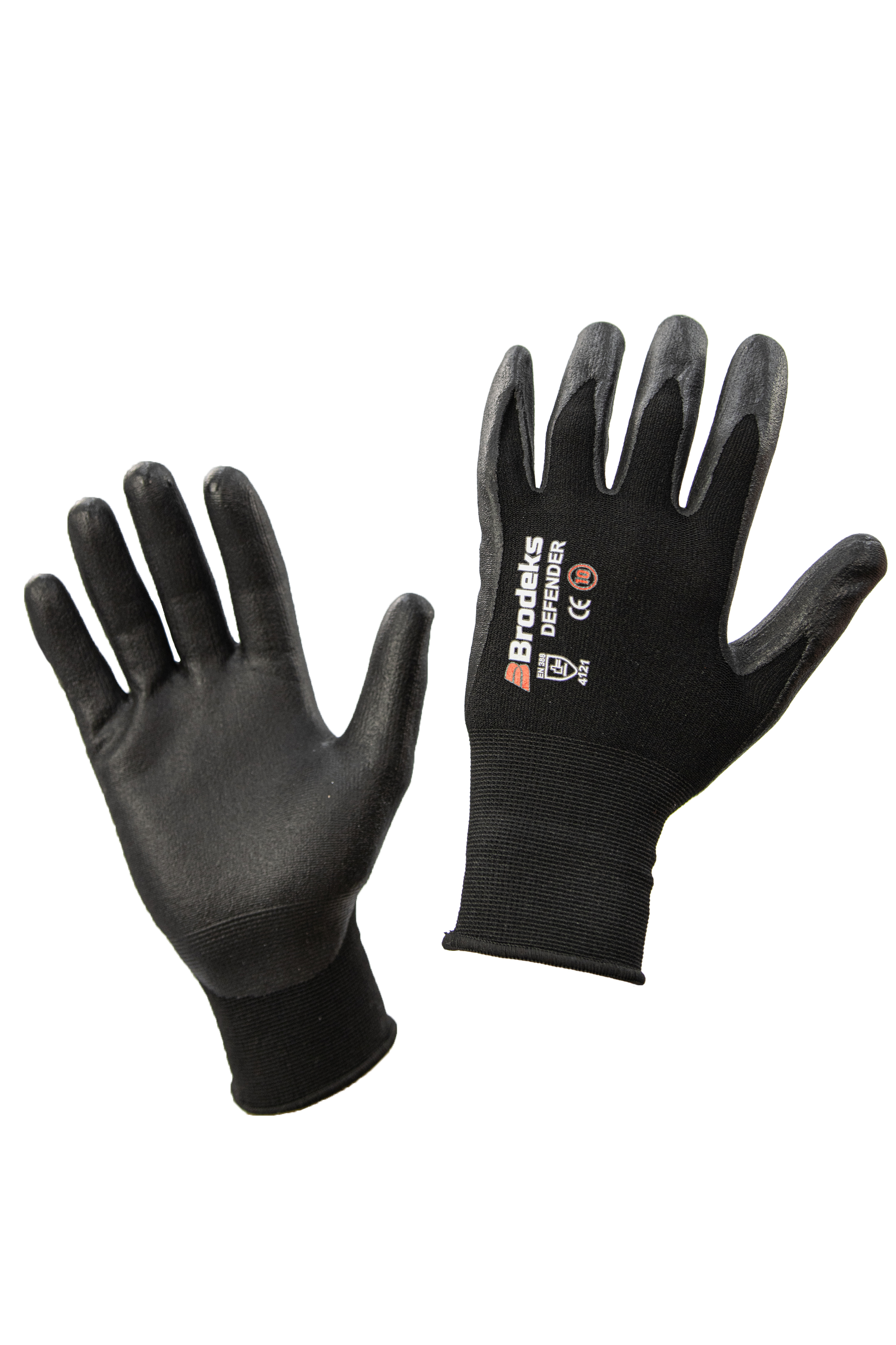 Перчатки рабочие Brodeks G-21 черный