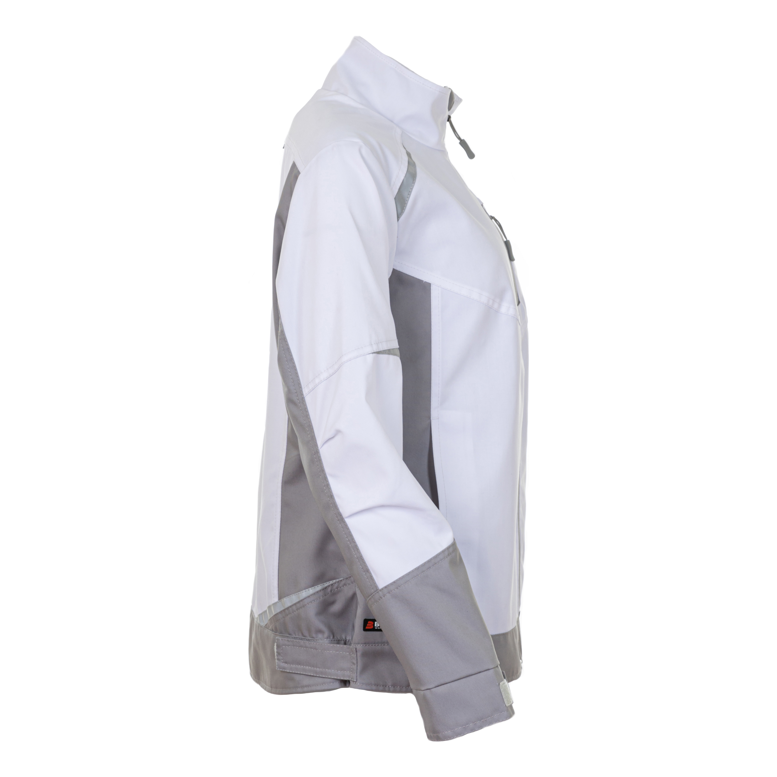 Женская рабочая куртка Brodeks KS228, белый/серый