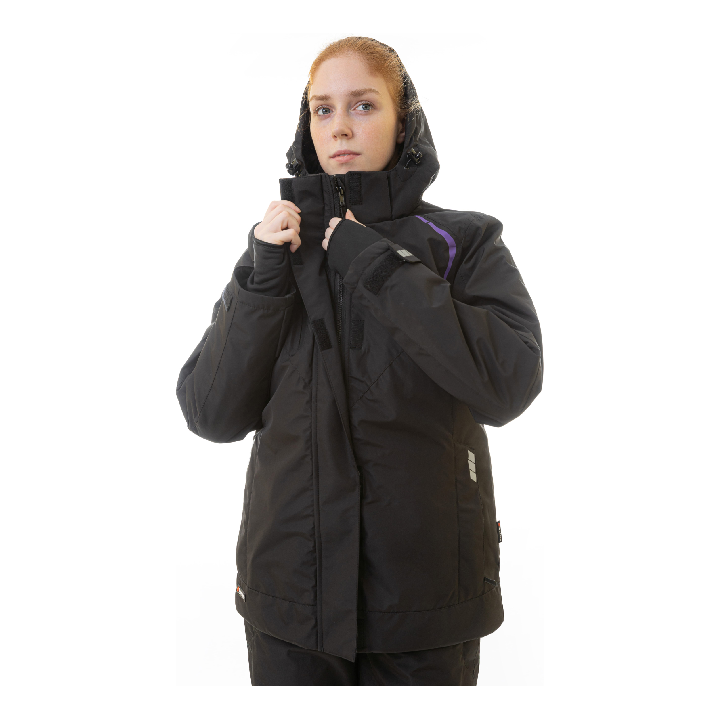 Зимняя женская куртка Brodeks KW208, черный