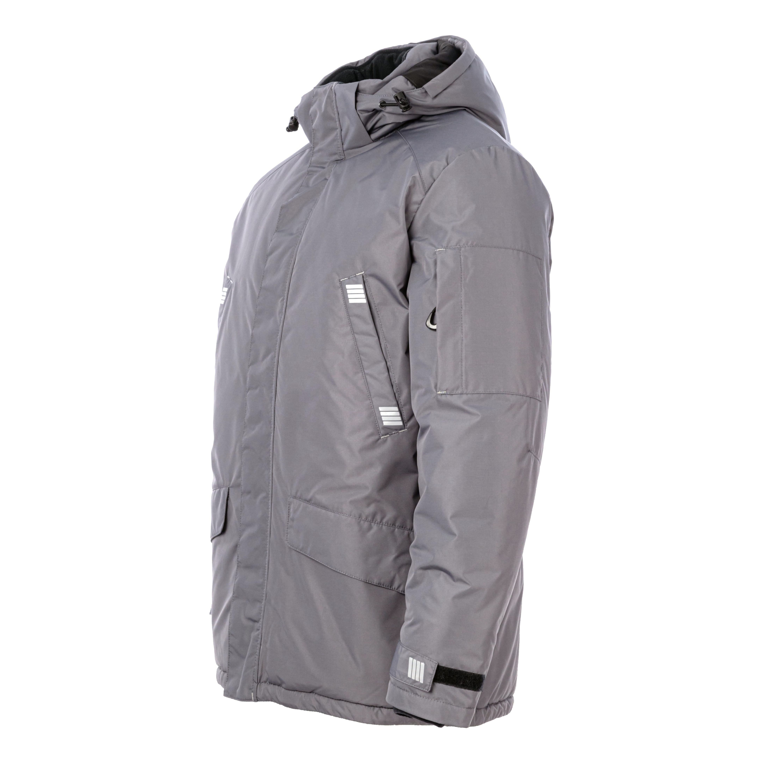 Зимняя куртка-парка Brodeks KW204, серый