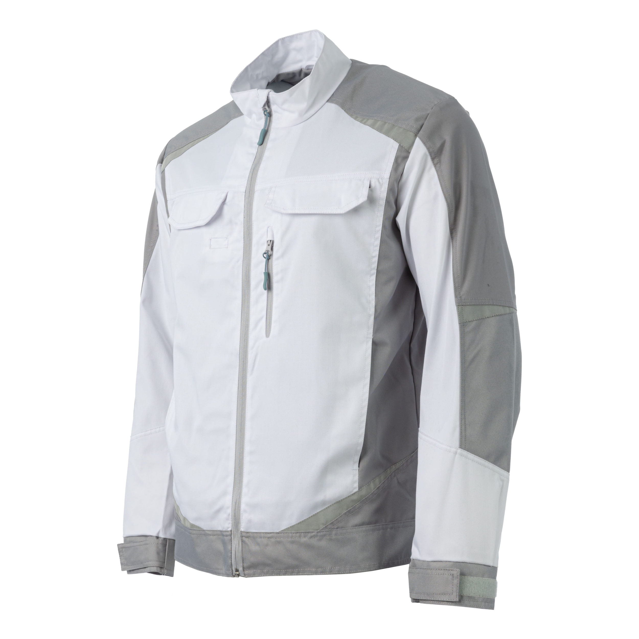 Куртка Brodeks KS202, белый/серый
