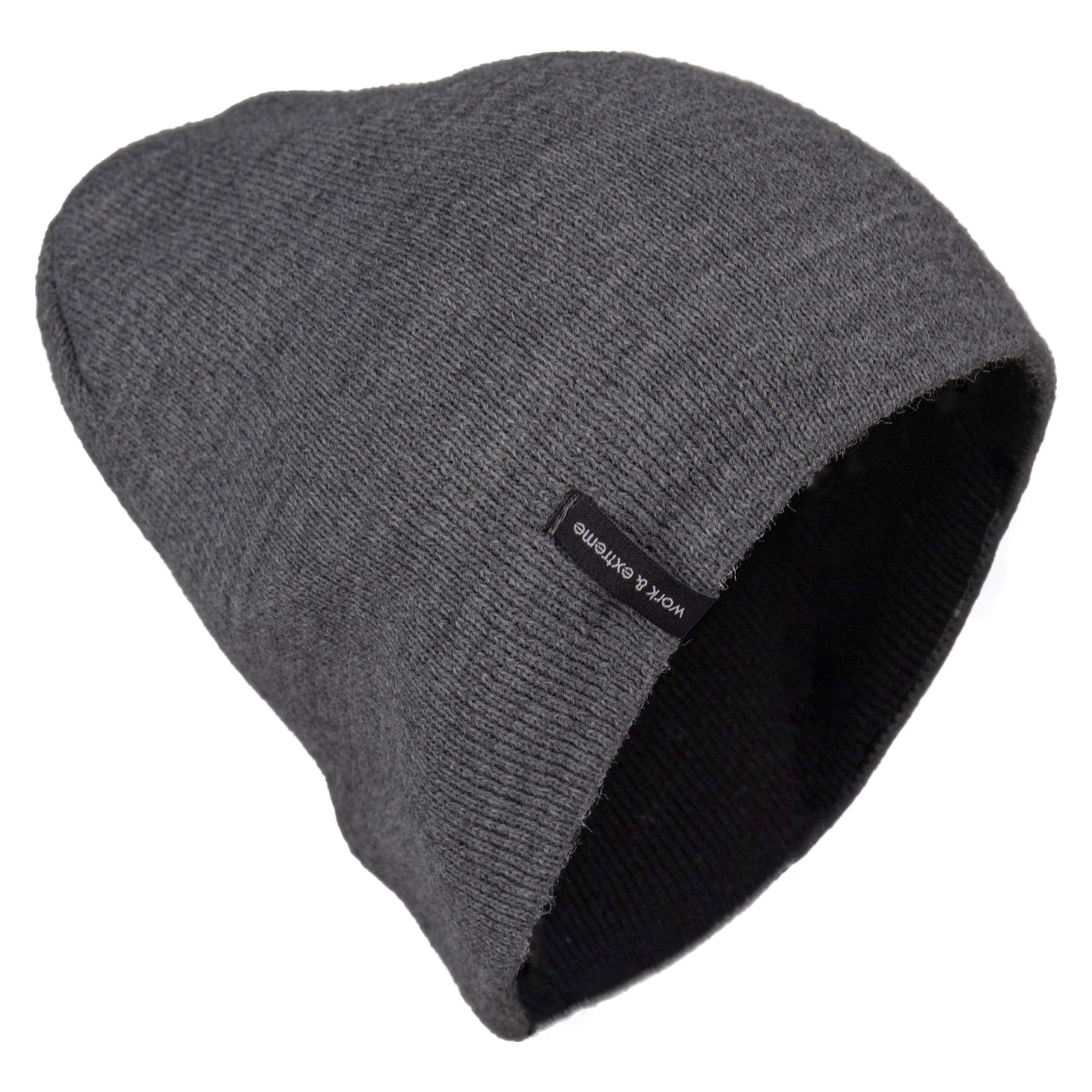 Шапка Brodeks bicolor черный-серый