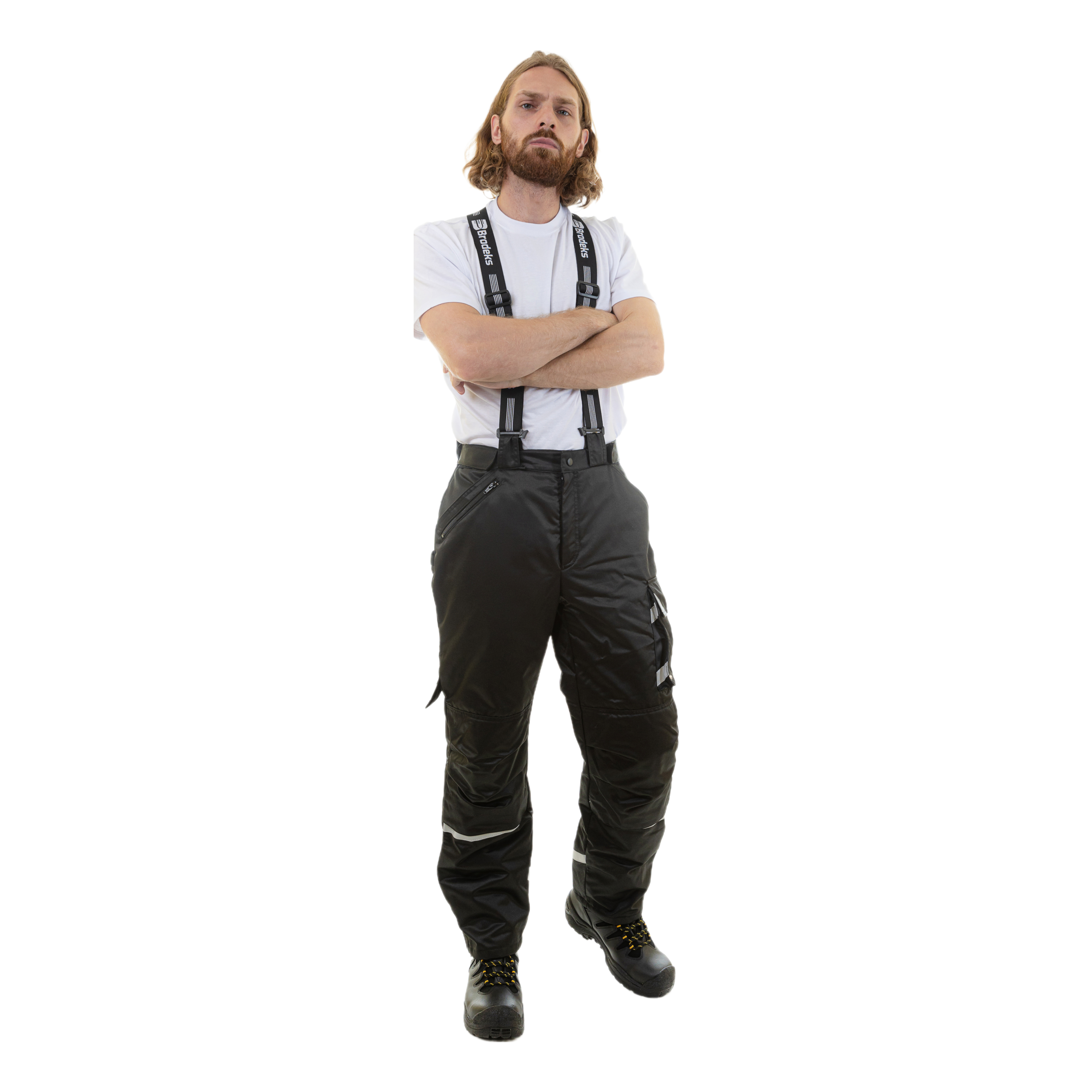 Зимние брюки Brodeks KW304, черный