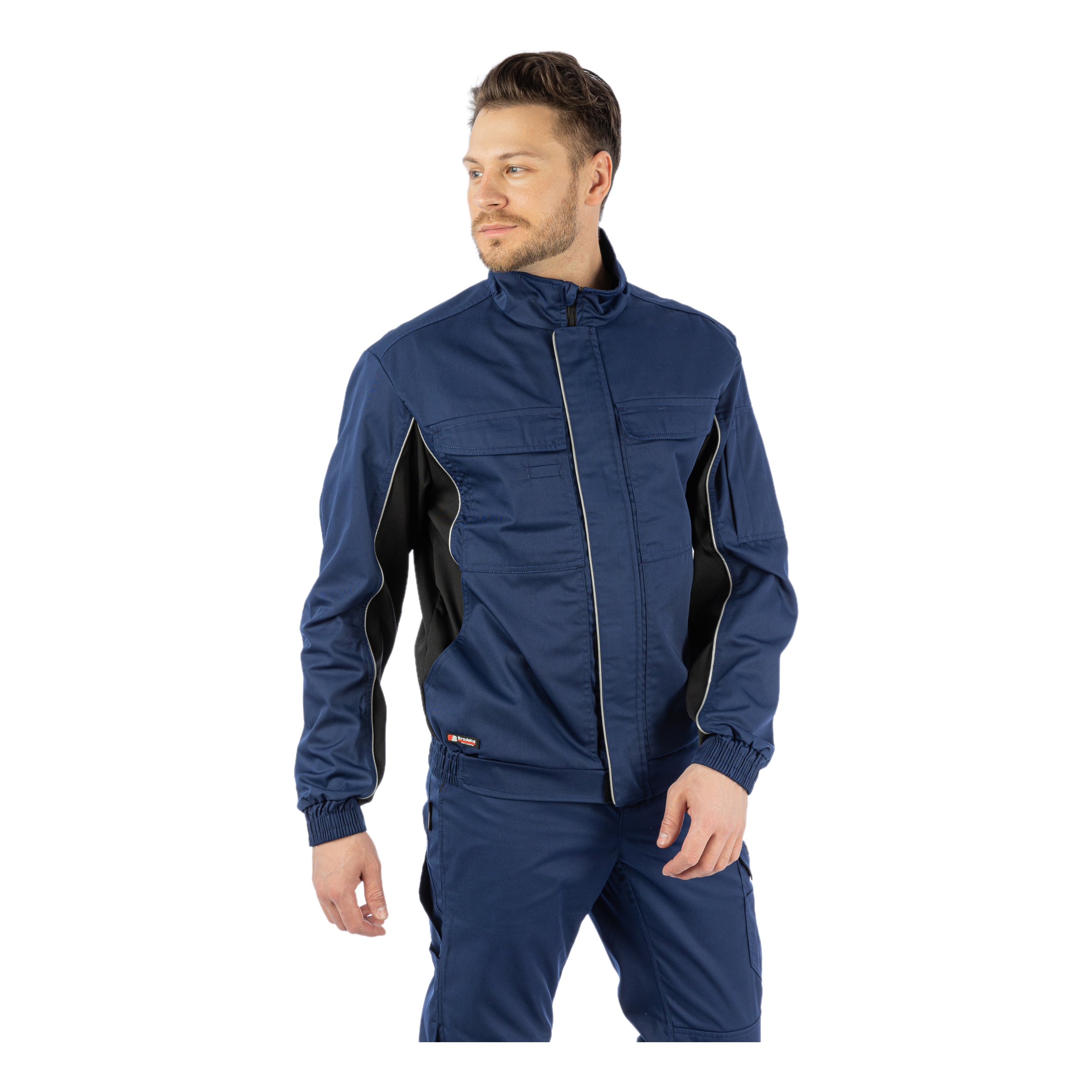 Куртка Brodeks KS201, синий/черный