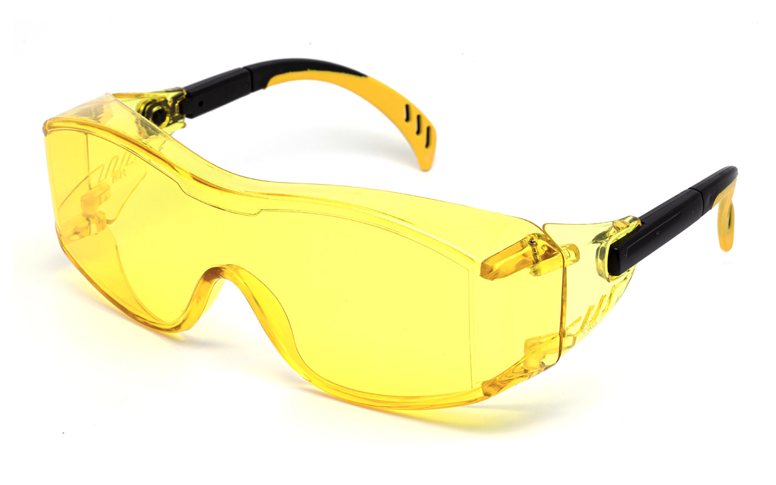 Очки защитные открытые Еланпласт Практик арт. ОЧК302 KN, желтый