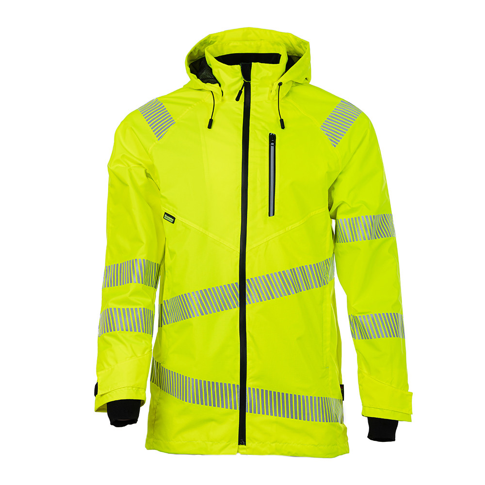 Летняя сигнальная куртка-парка Brodeks KS223, желтый