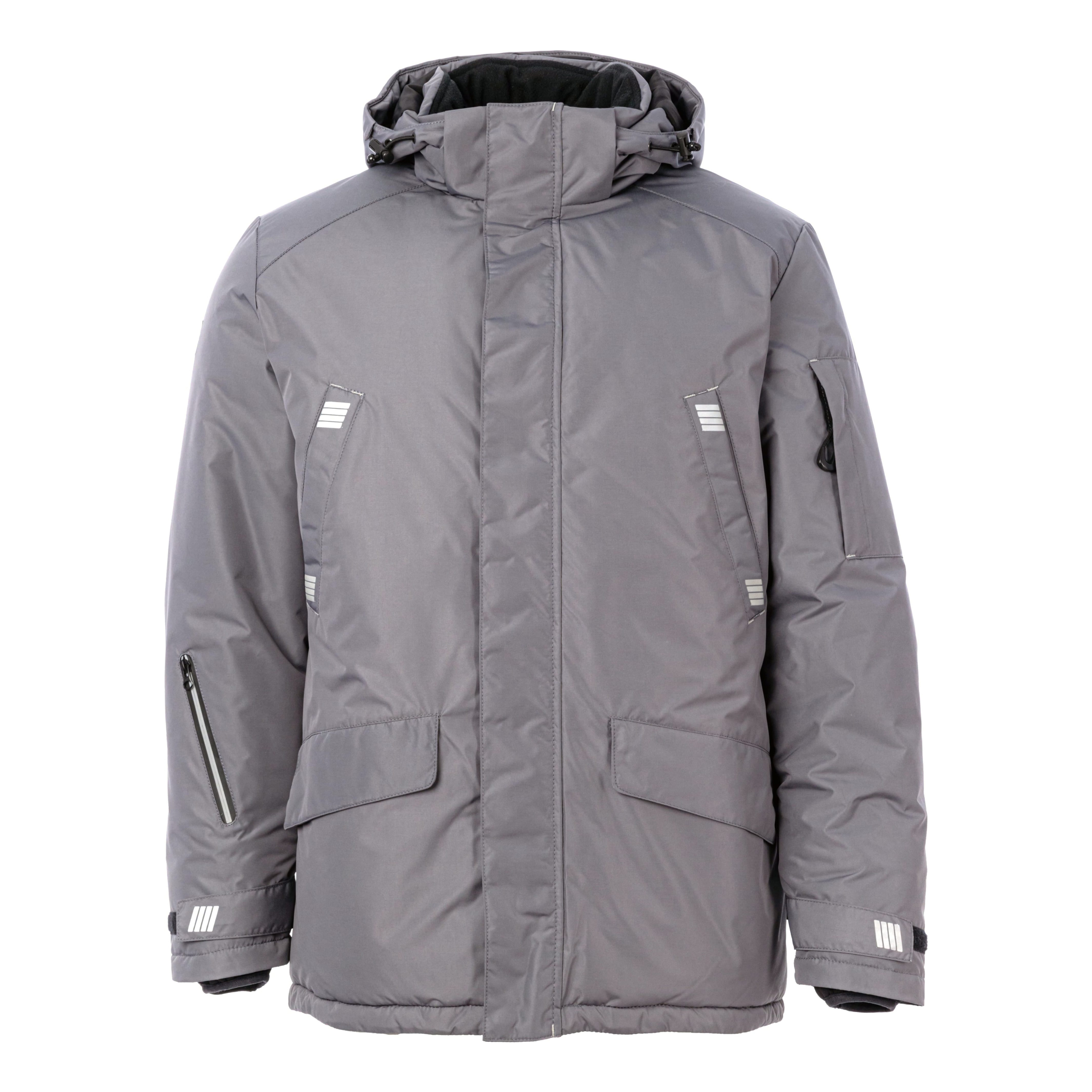 Зимняя куртка-парка Brodeks KW204, серый