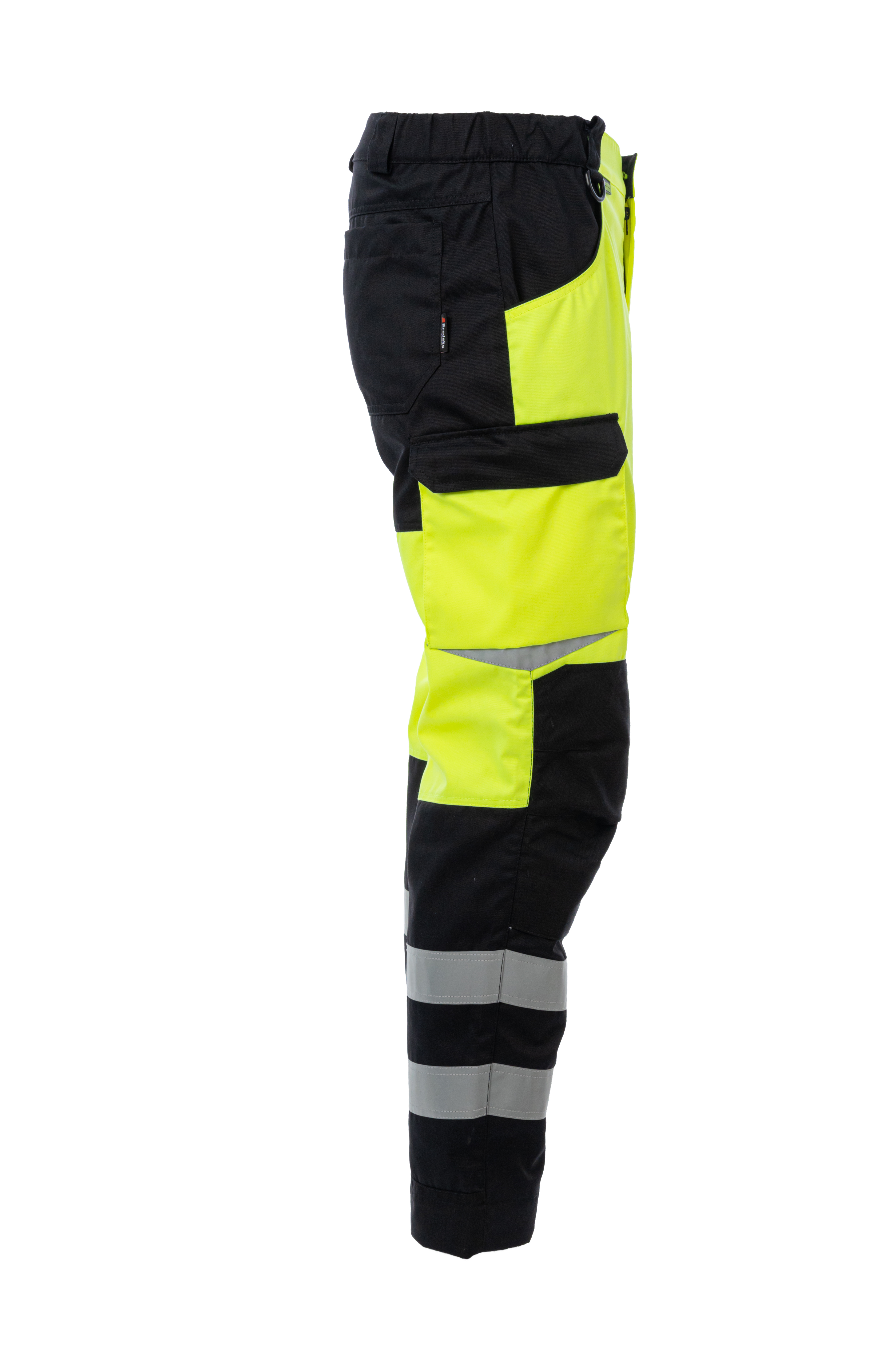 Сигнальные брюки Brodeks KS309, желтый/черный
